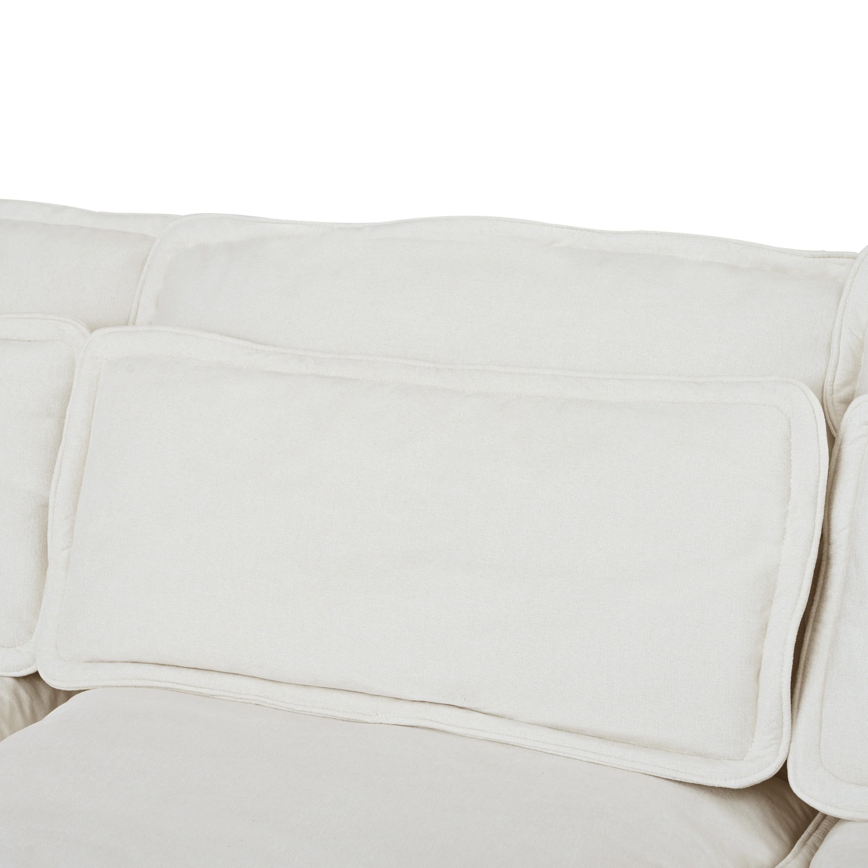 Walker Edison | Modular Double-Layer Cushion Modular Sofa with Storage