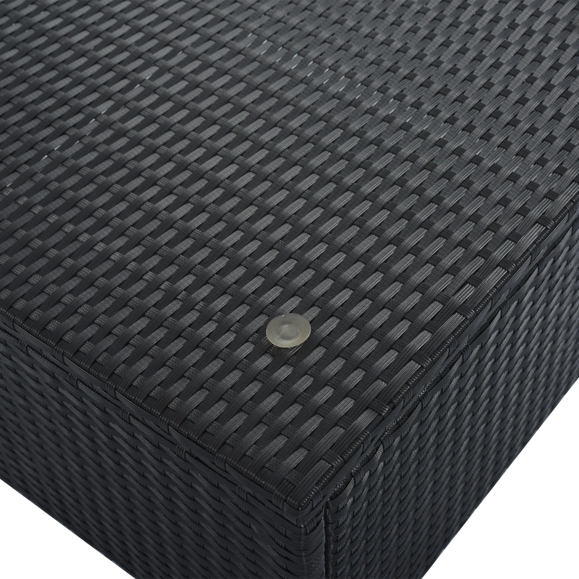 Walker Edison | 8-Pieces Outdoor Patio Wicker Furniture Sets