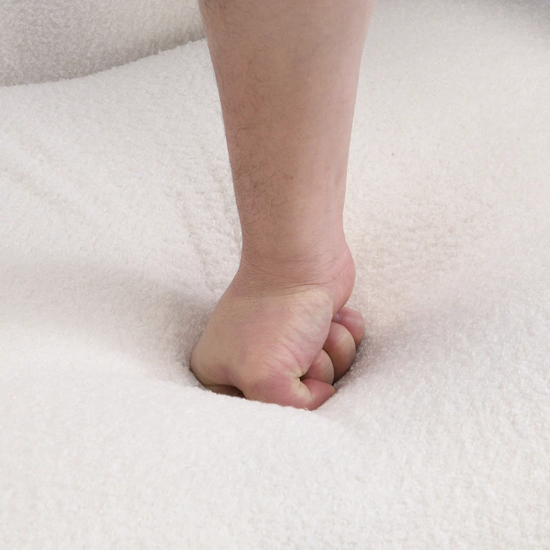 Walker Edison | Mid Century Modern Accent Chair with Ottoman