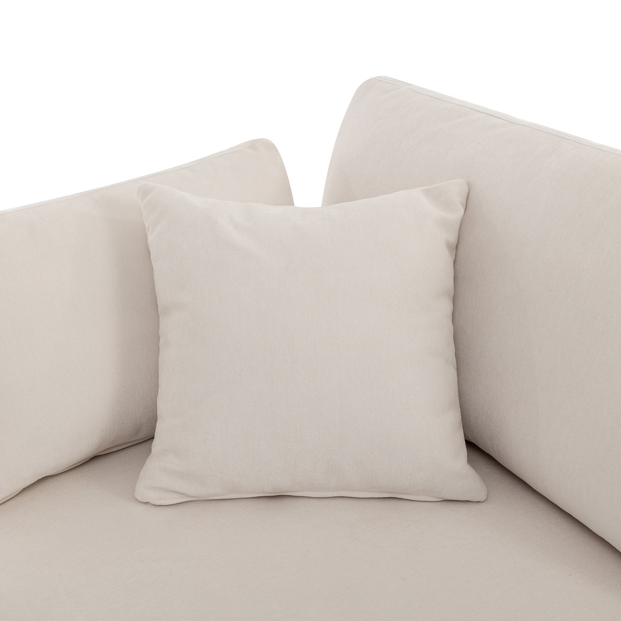 Walker Edison | Classic Modern Modular Sectional Sofa with Ottoman