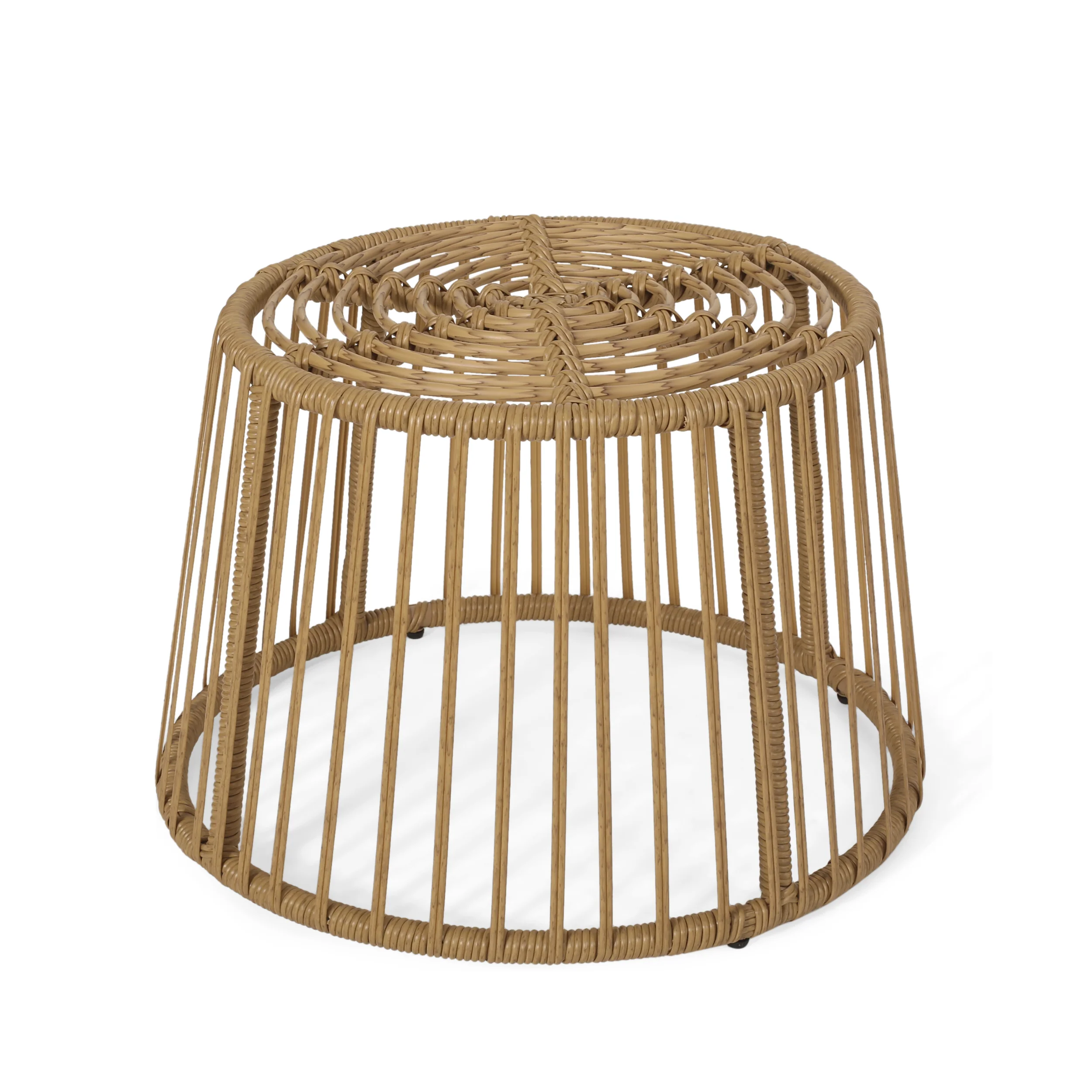 Walker Edison | Outdoor Rattan Side Table