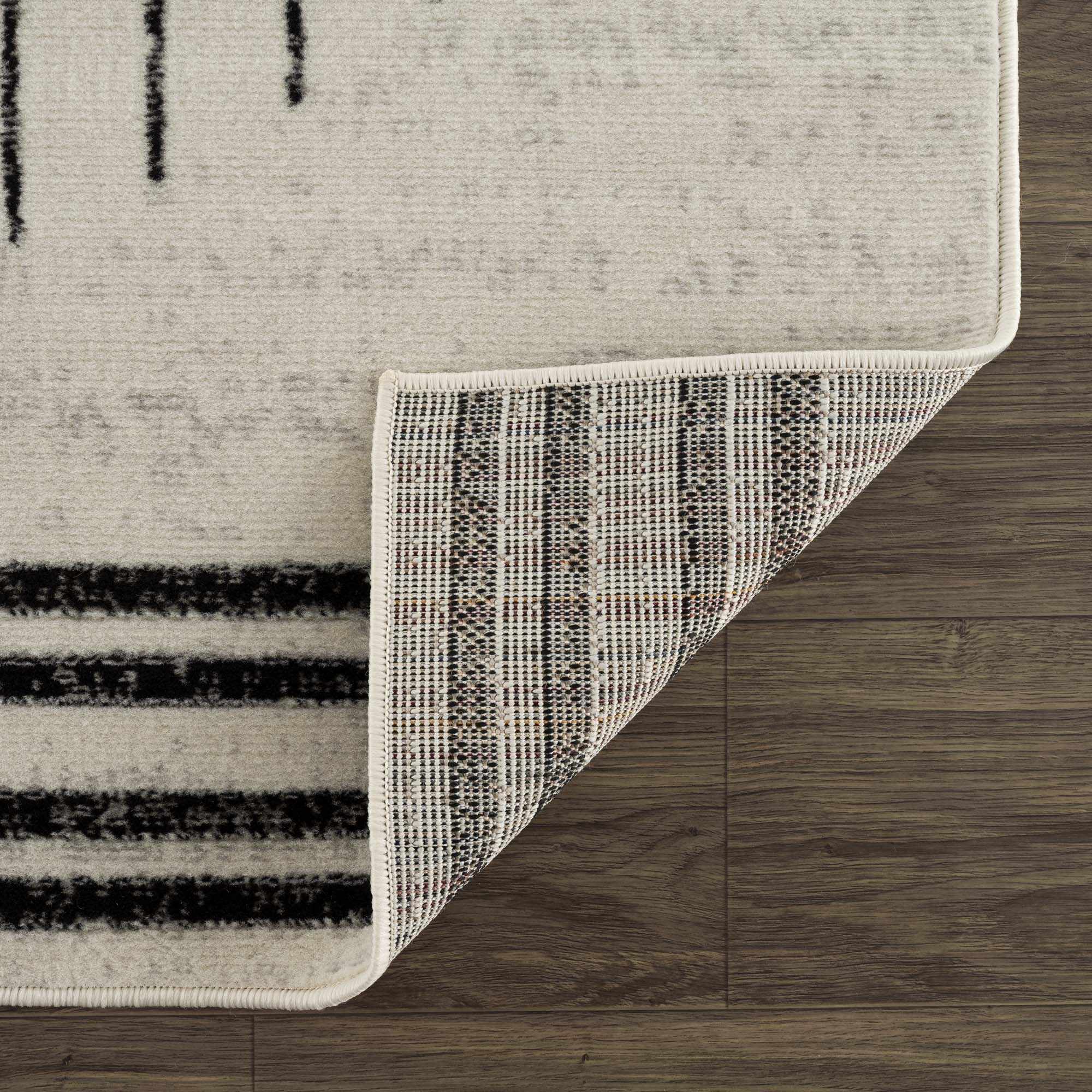 Boutique Rugs - Angus Black&White Geometric Area Rug