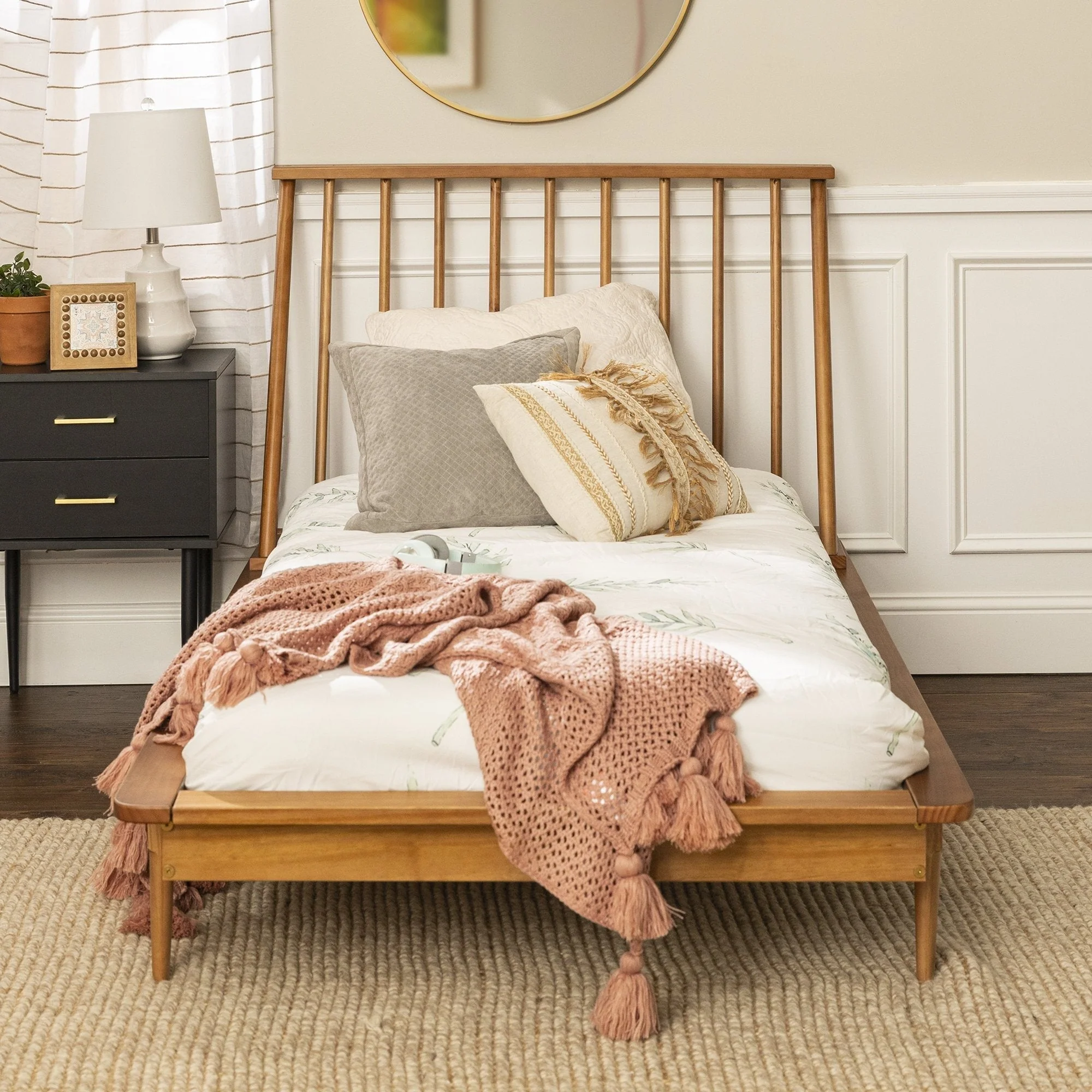 Walker Edison Spindle™ Wood Beds