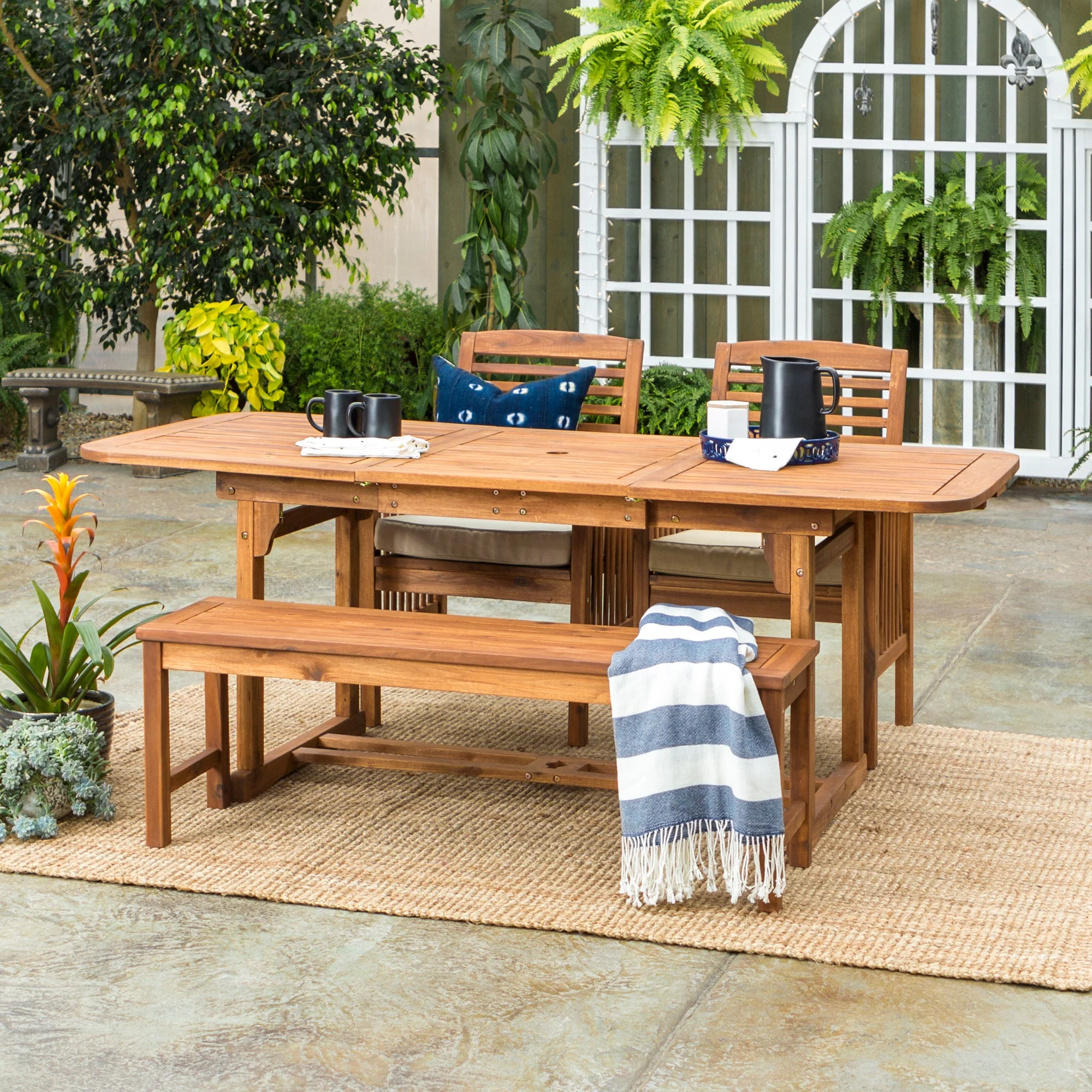 Midland 4-Piece Outdoor Patio Dining Set