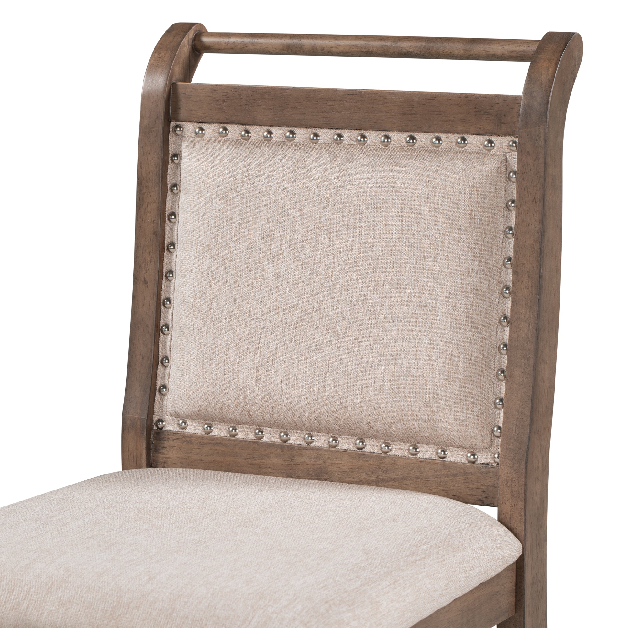 Walker Edison | 3-Piece Wood Counter Height Drop Leaf Dining Table Set with Chairs