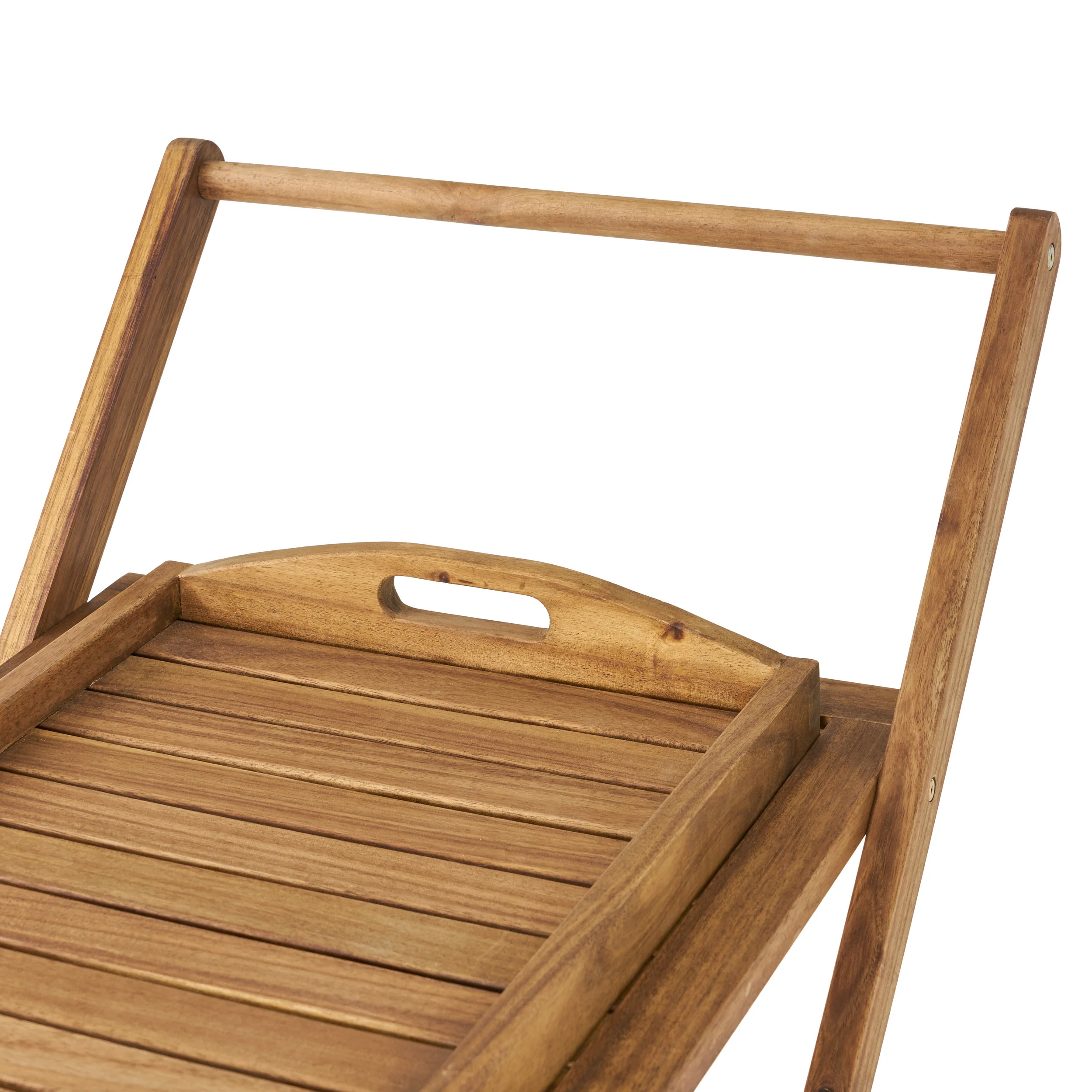 Walker Edison | Outdoor Patio Wood Bar Cart