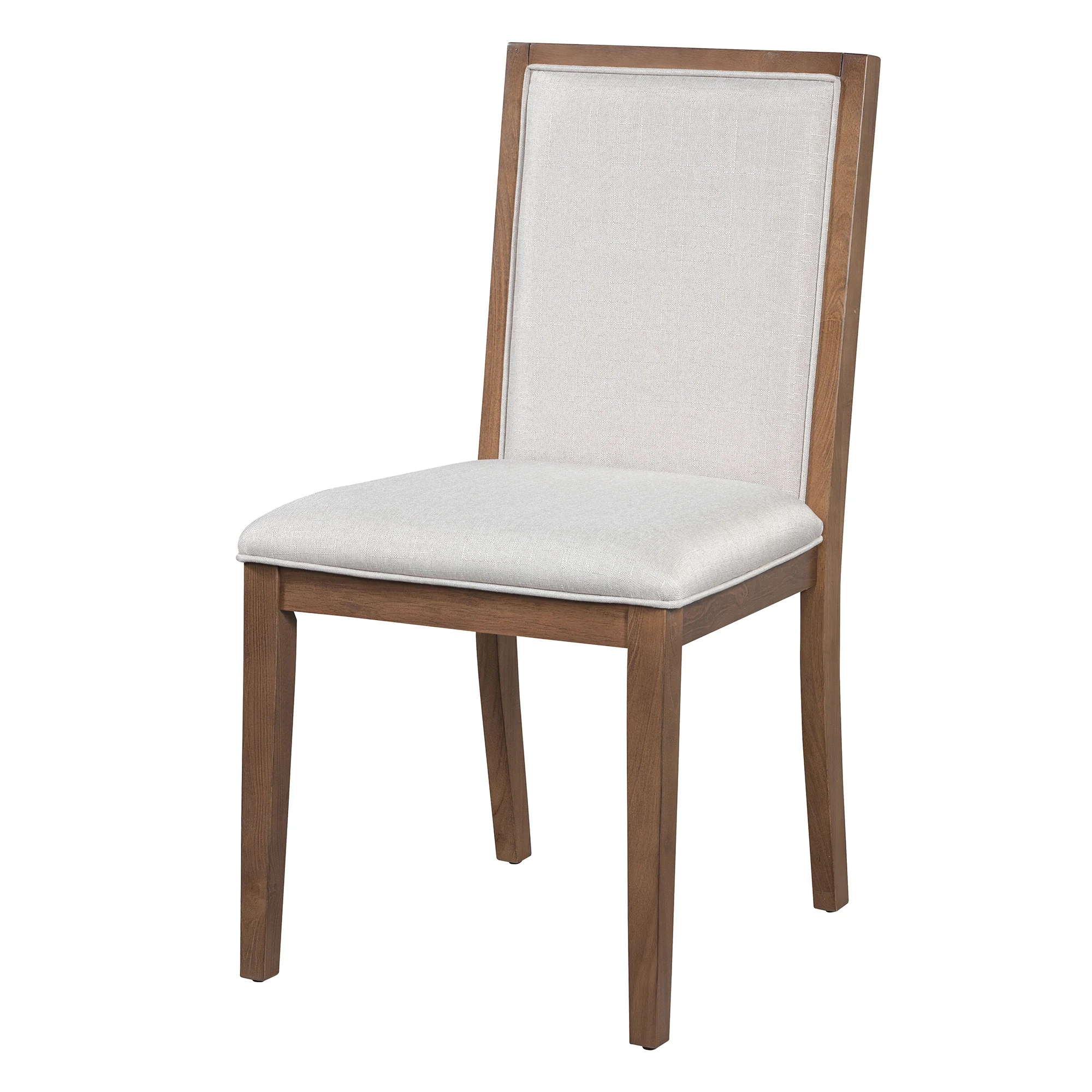 Walker Edison | Farmhouse Kitchen 5-Piece Extendable Dining Table Set for 4 with Upholstered Chair