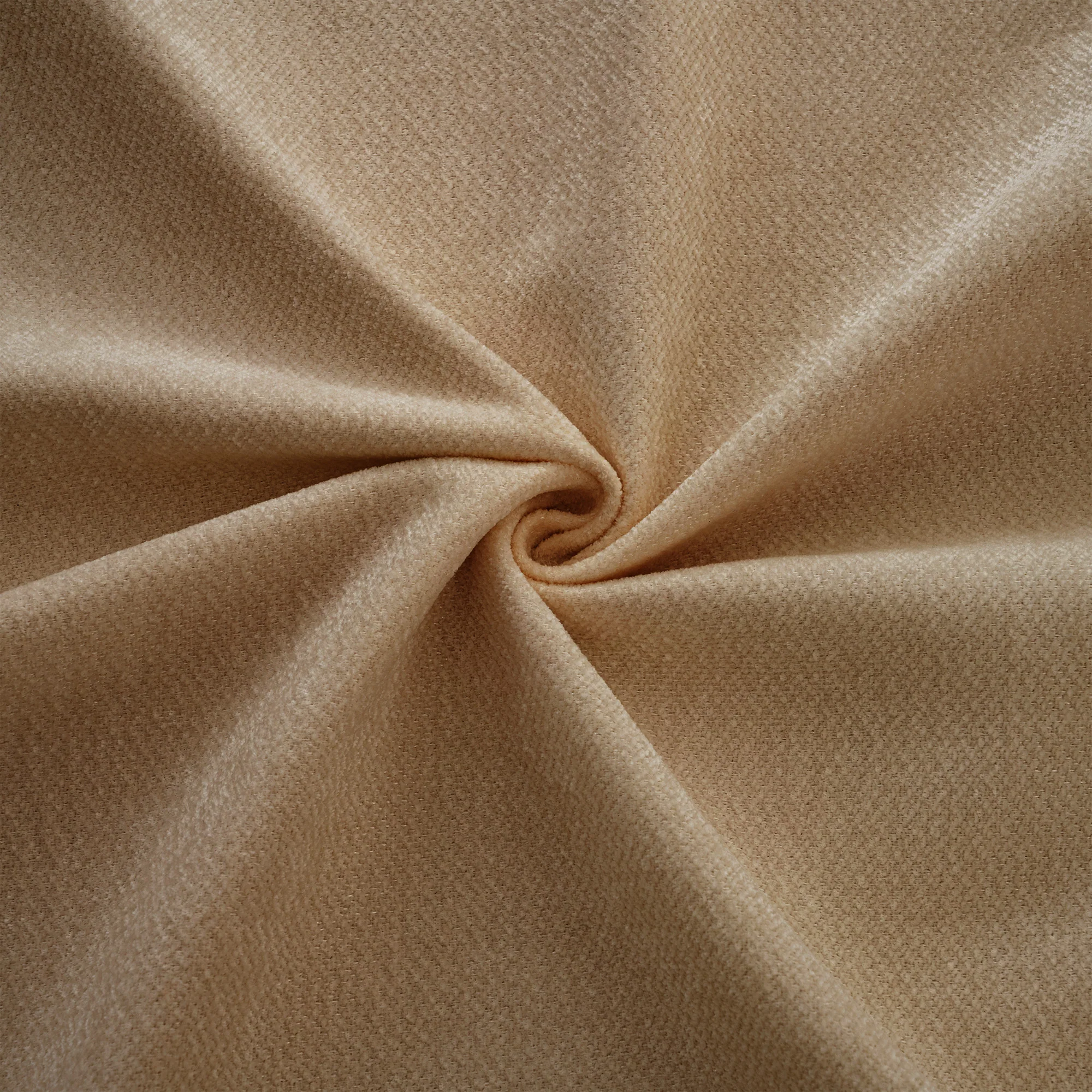 Walker Edison | Elegant Camel Chenille Sofa with Storage Seat and Ottoman