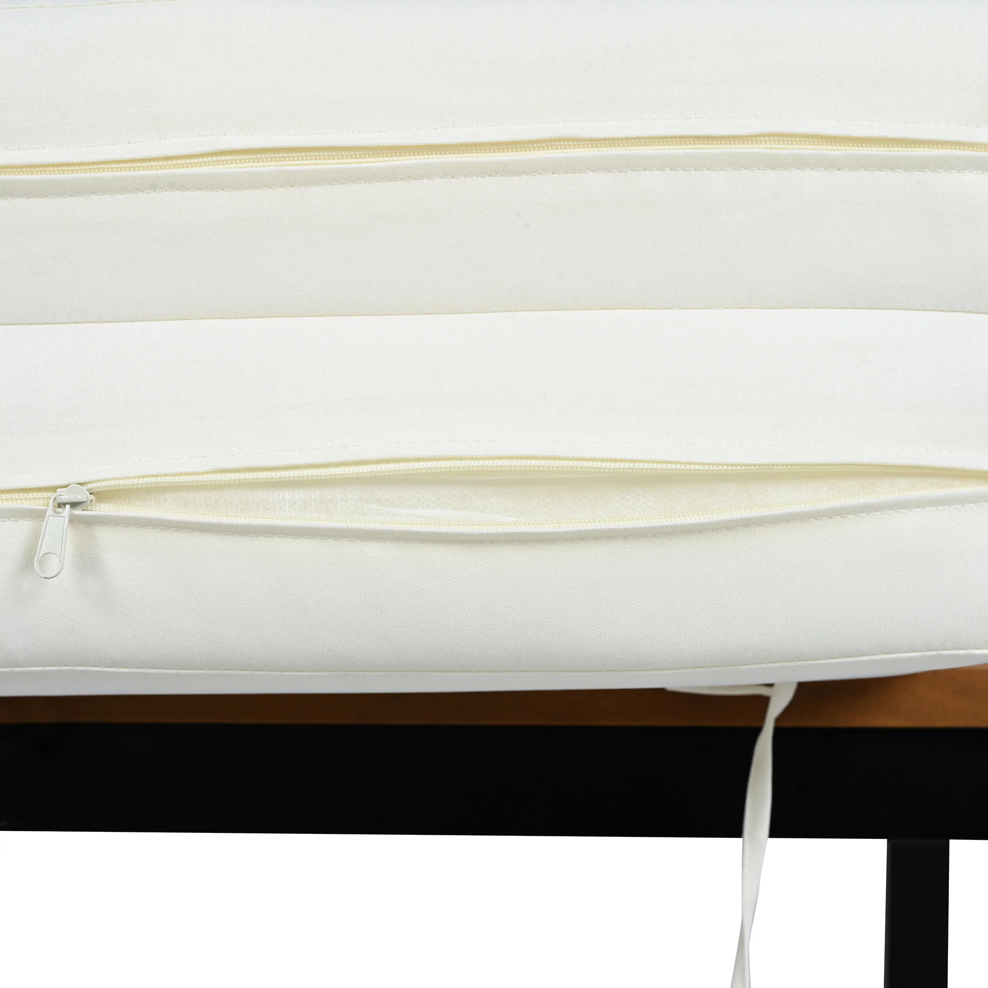 Walker Edison | Minimalist Outdoor Patio Rattan Adjustable Daybed