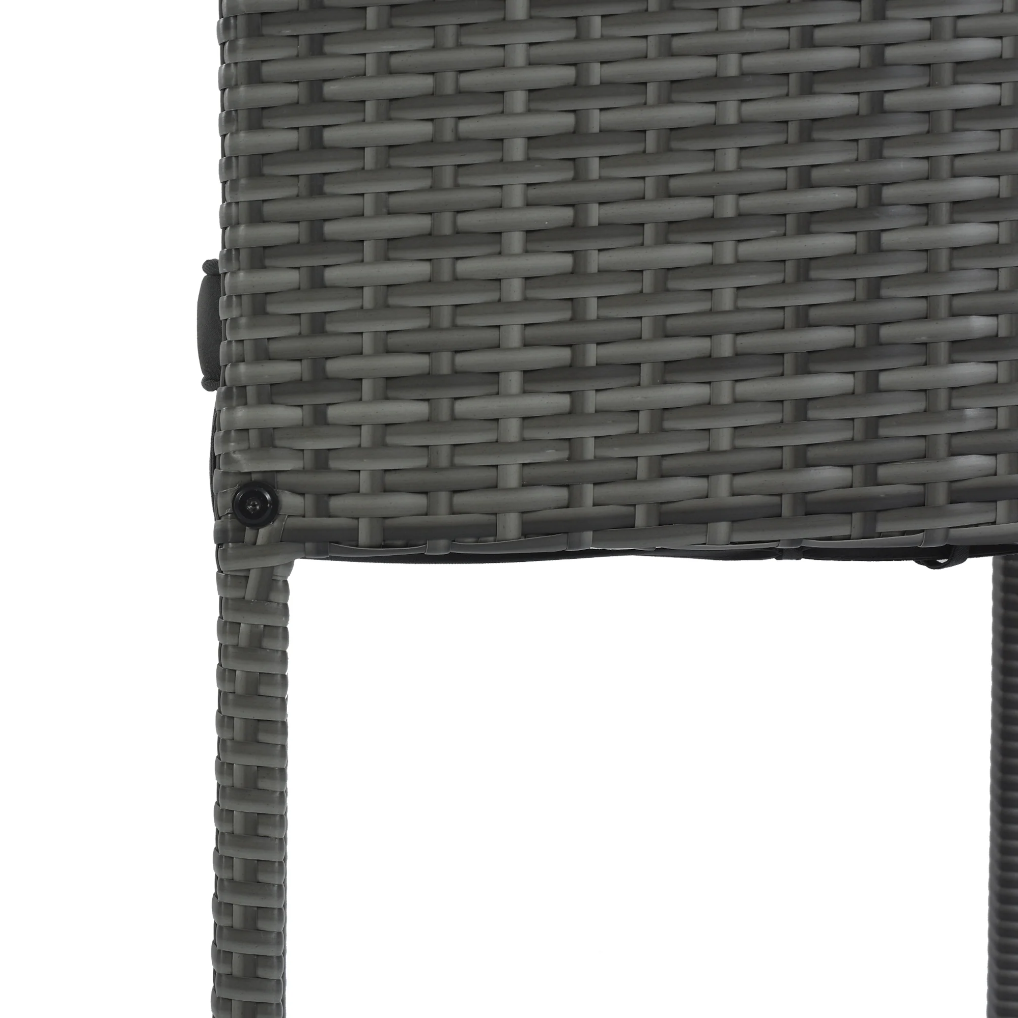 Walker Edison | 5-pieces Outdoor Patio Wicker Bar Set