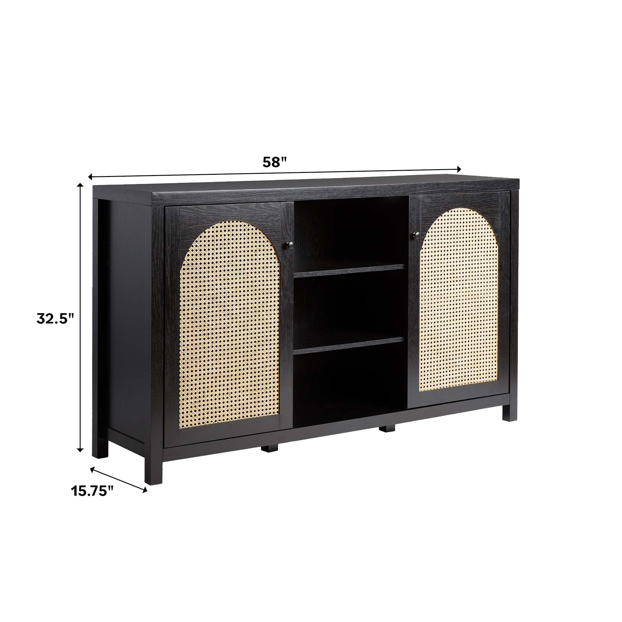 Sasha 58 Rattan Sideboard / TV Stand