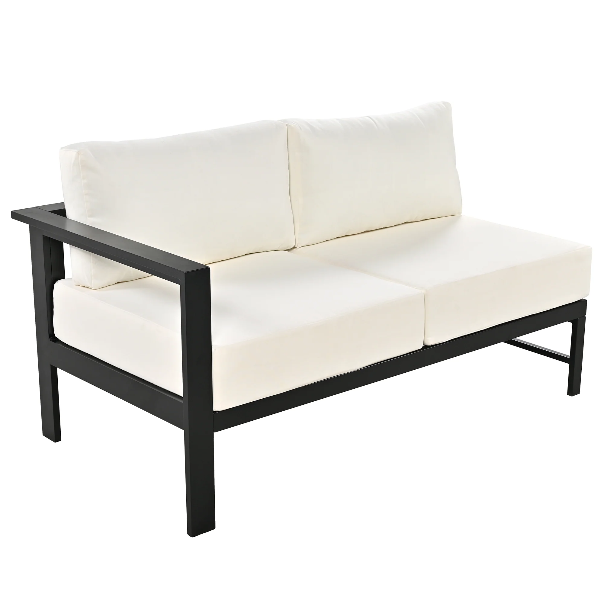 Walker Edison | Outdoor U-Shaped Sectional Sofa Set