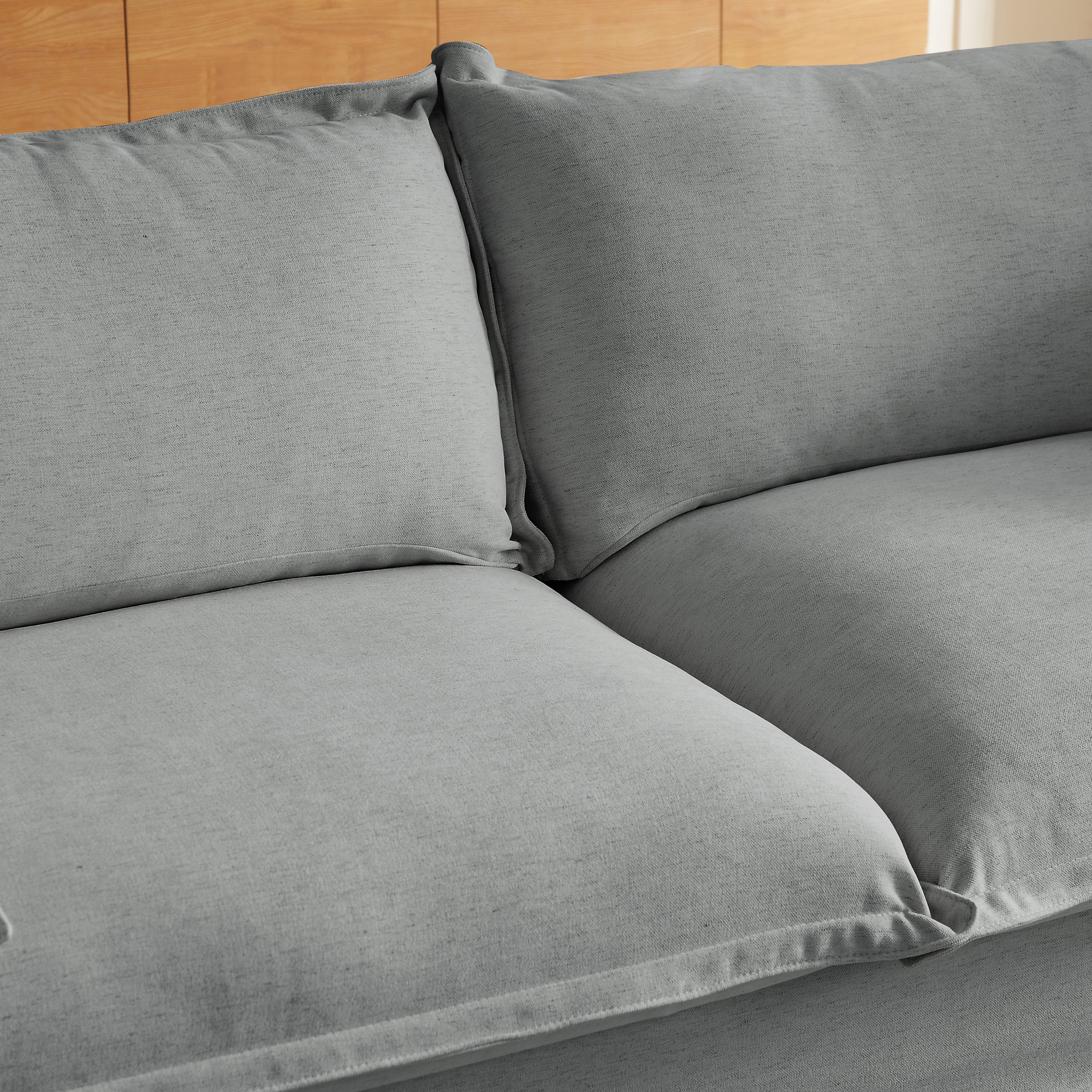 Walker Edison | Modern Comfy Pillow Top Loveseat Sofa