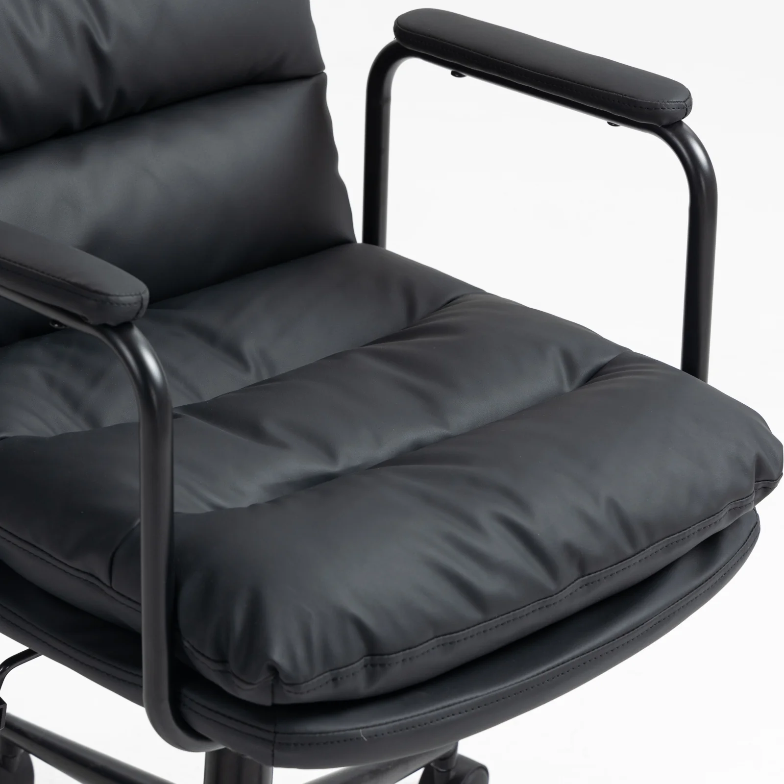 Walker Edison | Ergonomic Faux Leather Computer Rolling Swivel Chair