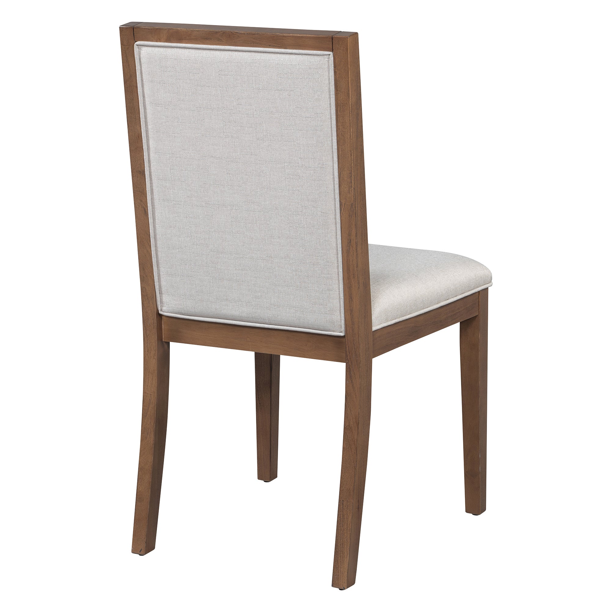 Walker Edison | Farmhouse Kitchen 5-Piece Extendable Dining Table Set for 4 with Upholstered Chair