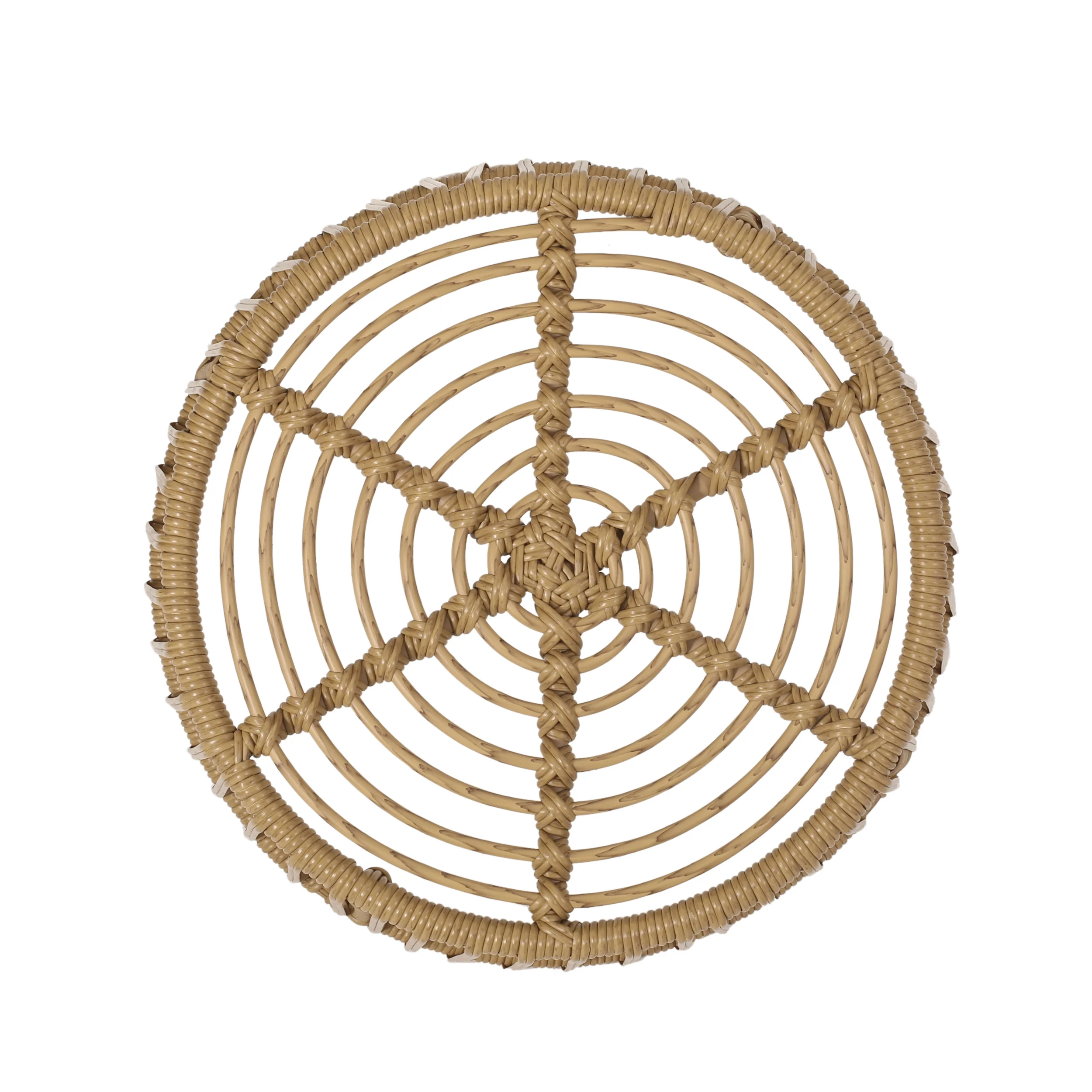 Walker Edison | Outdoor Rattan Side Table