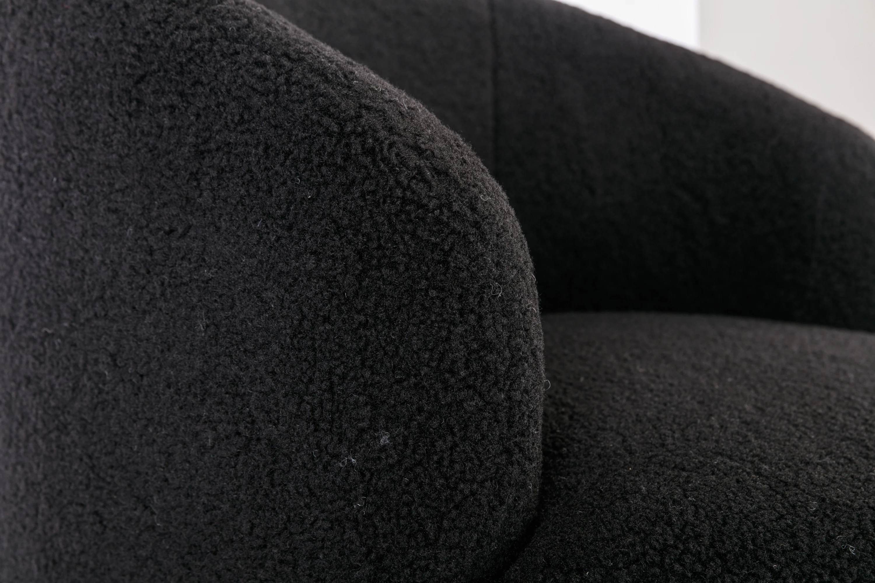 Walker Edison | Teddy Swivel Barrel Accent Chair