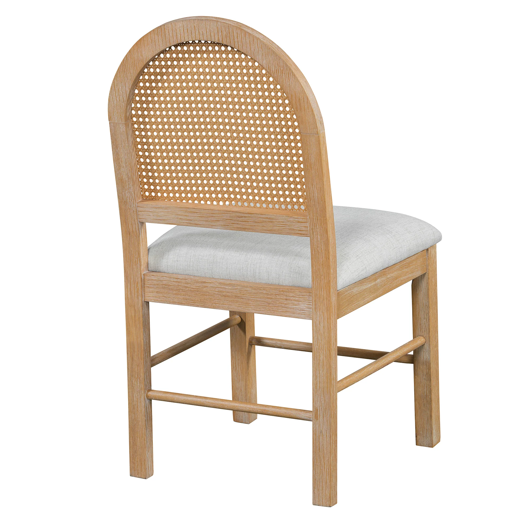 Walker Edison | Extendable 5-Piece Round Dining Table Set for 4