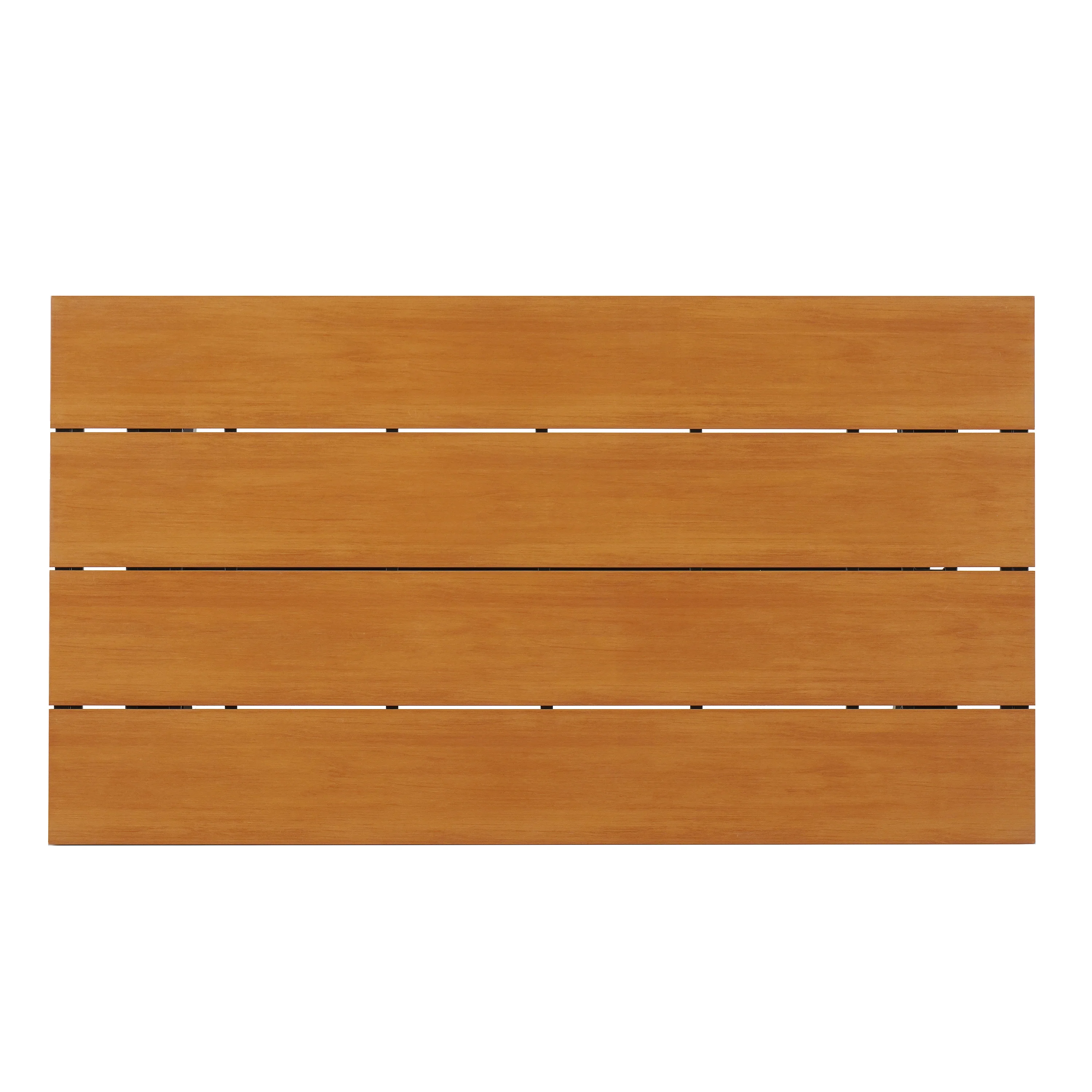 Walker Edison | U Style Contemporary Outdoor Dining Table and Chairs Set