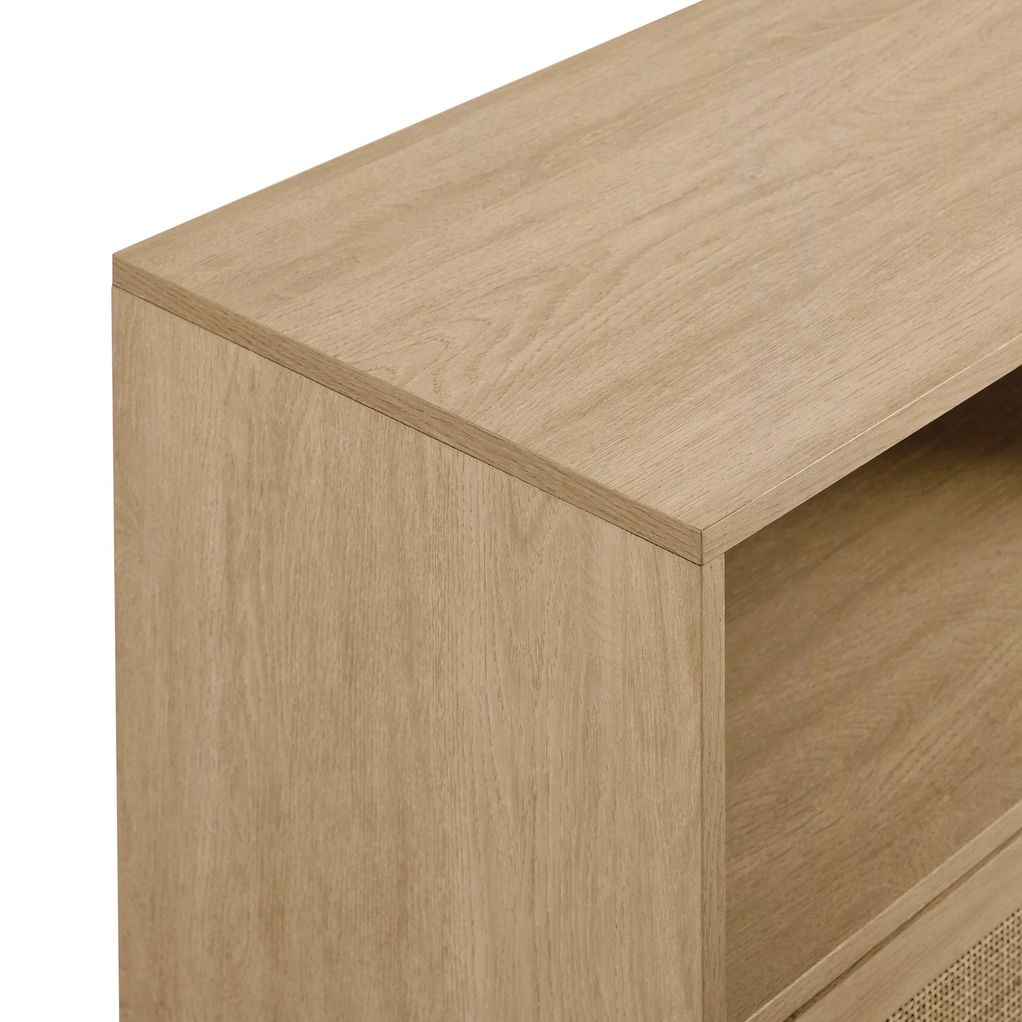 70 Modern Rattan Door Fireplace Console