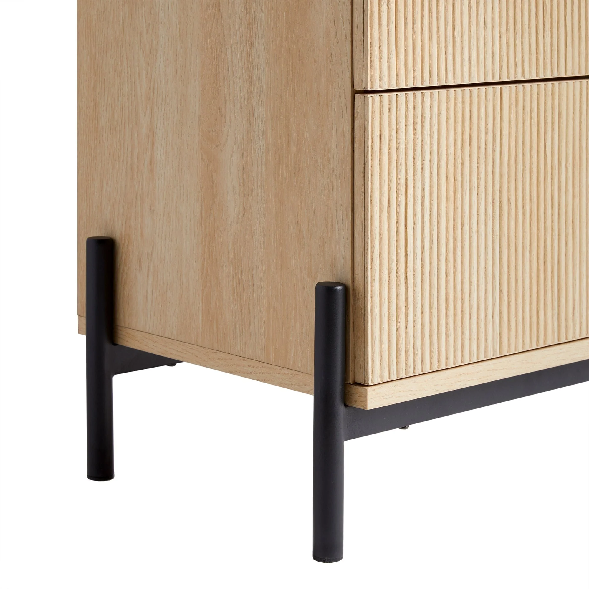 Paris Modern Scandinavian Reeded Chest