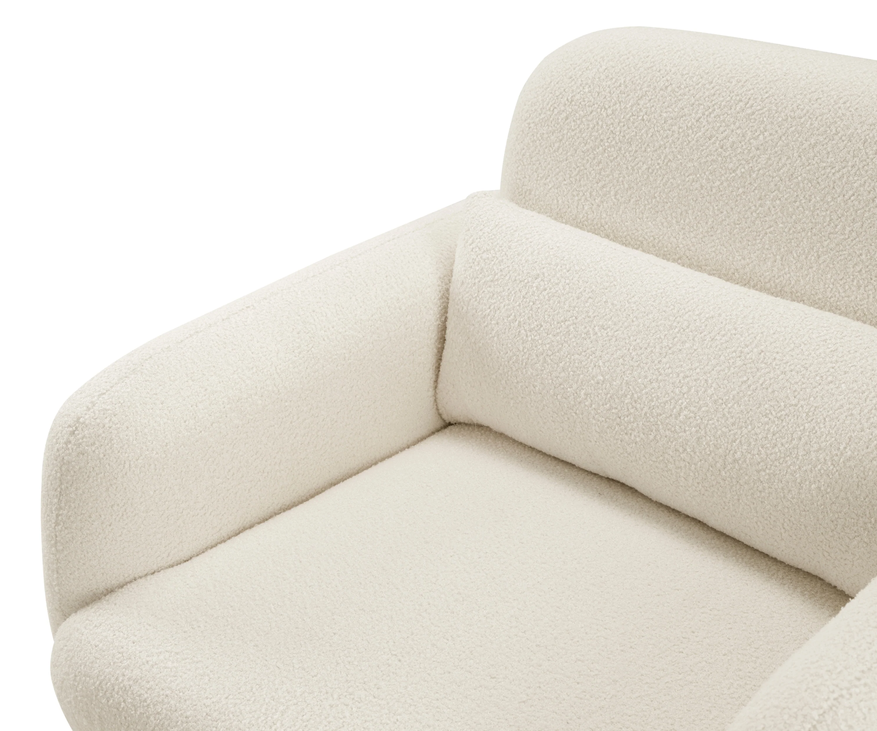 Walker Edison | Contemporary Boucle Accent Chair