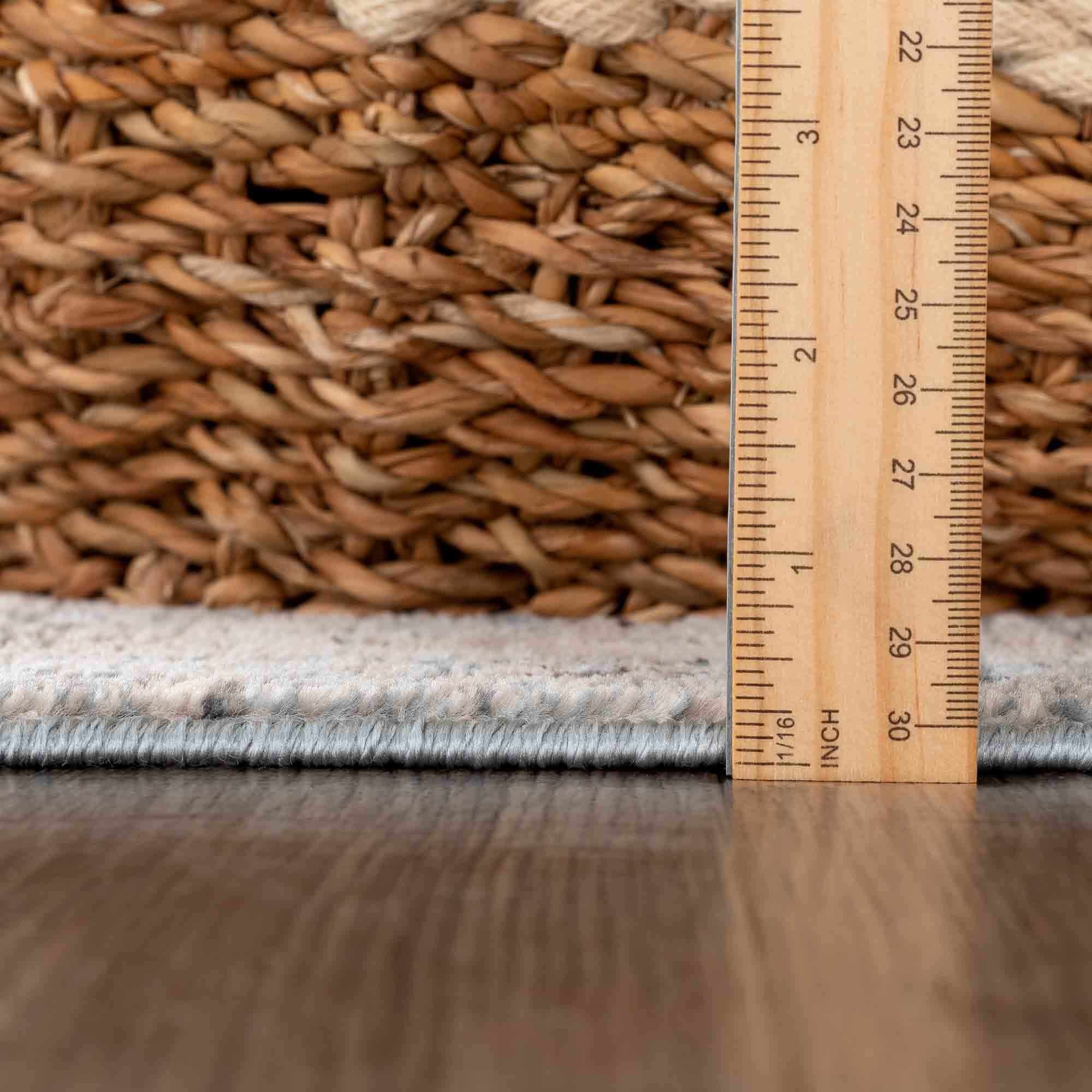 Boutique Rugs - Anana Silver Blue & Beige Area Rug