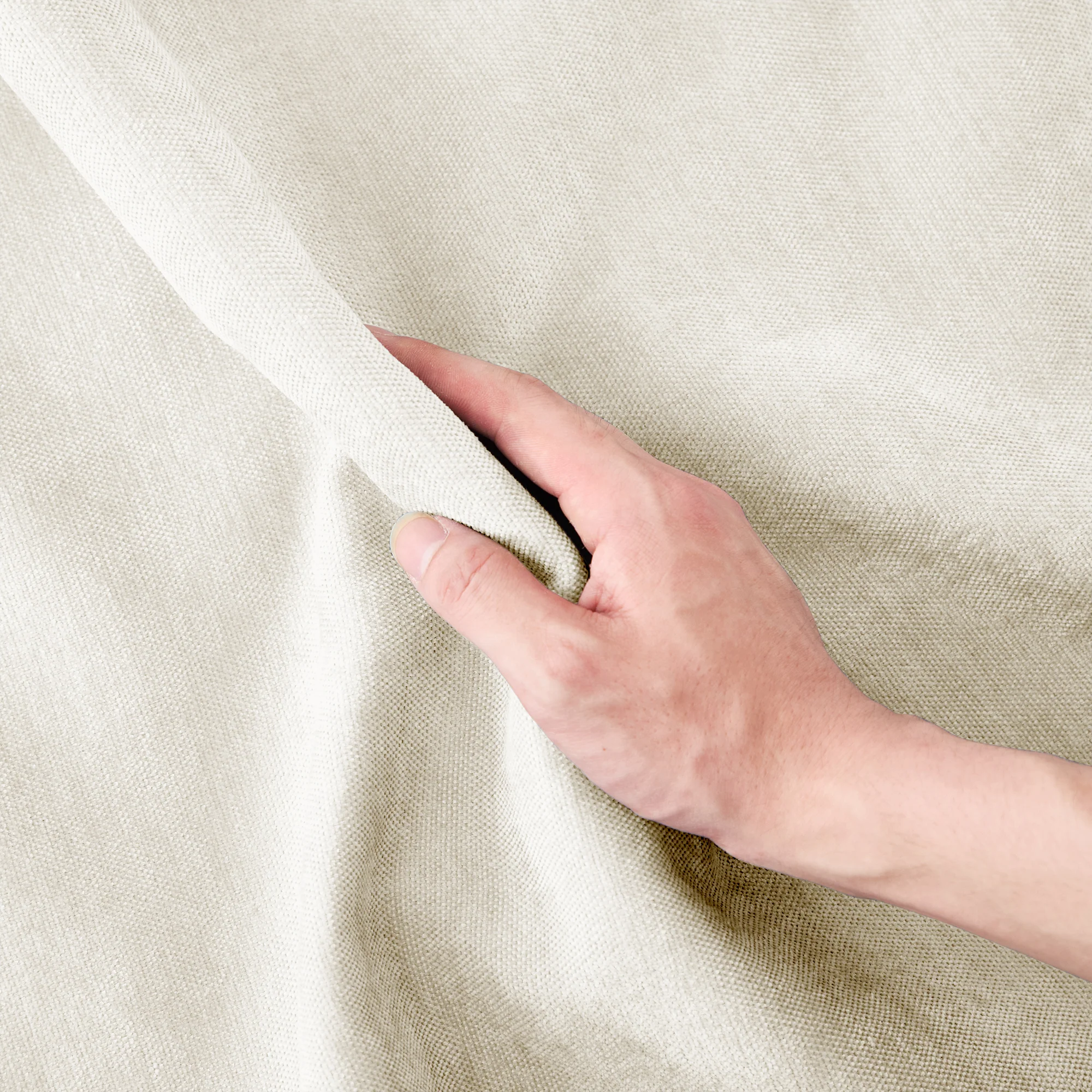 Walker Edison | High-Resilience Foam Chenille Sectional Sofa with Ottomans