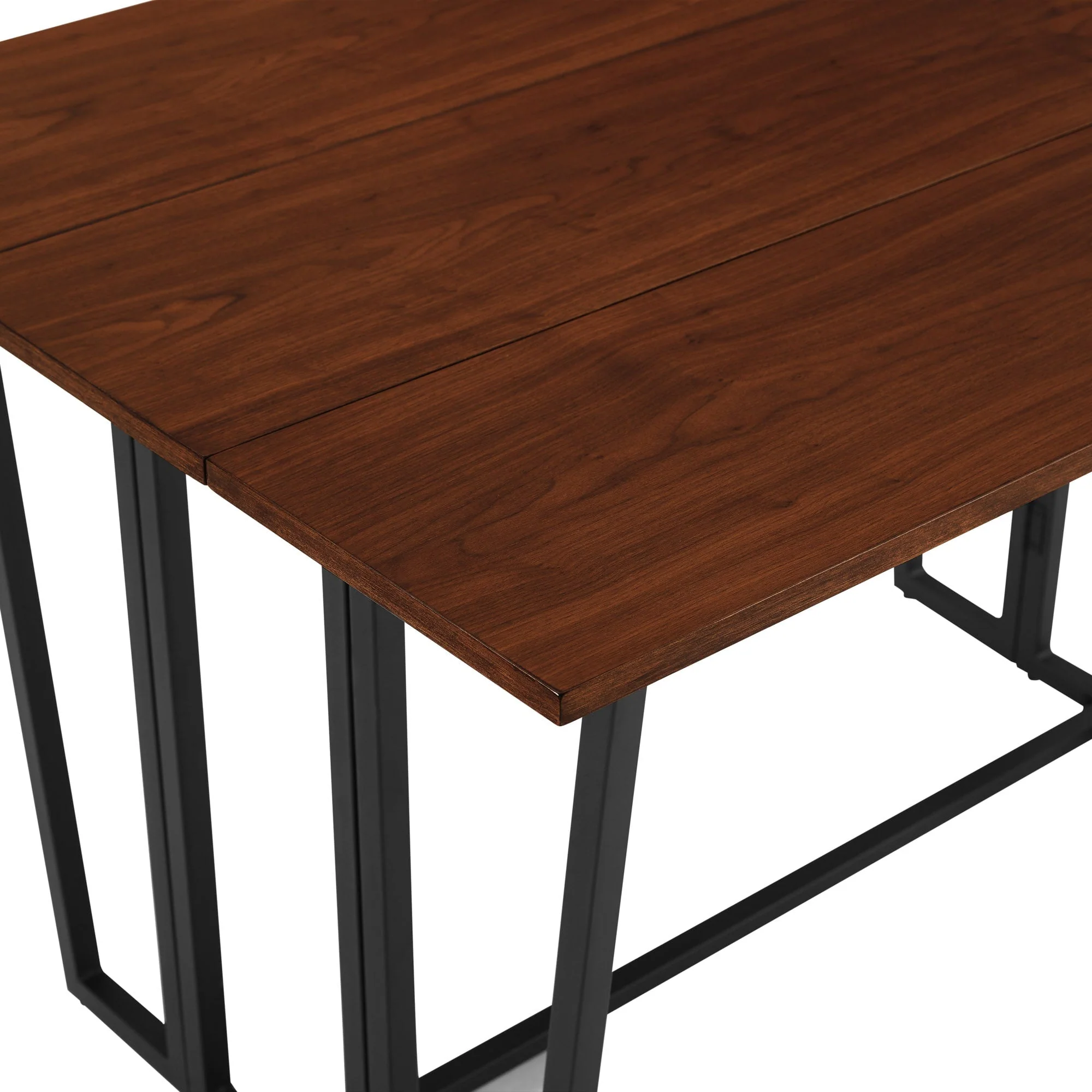Memphis 47 Modern Drop-Leaf Dining Table