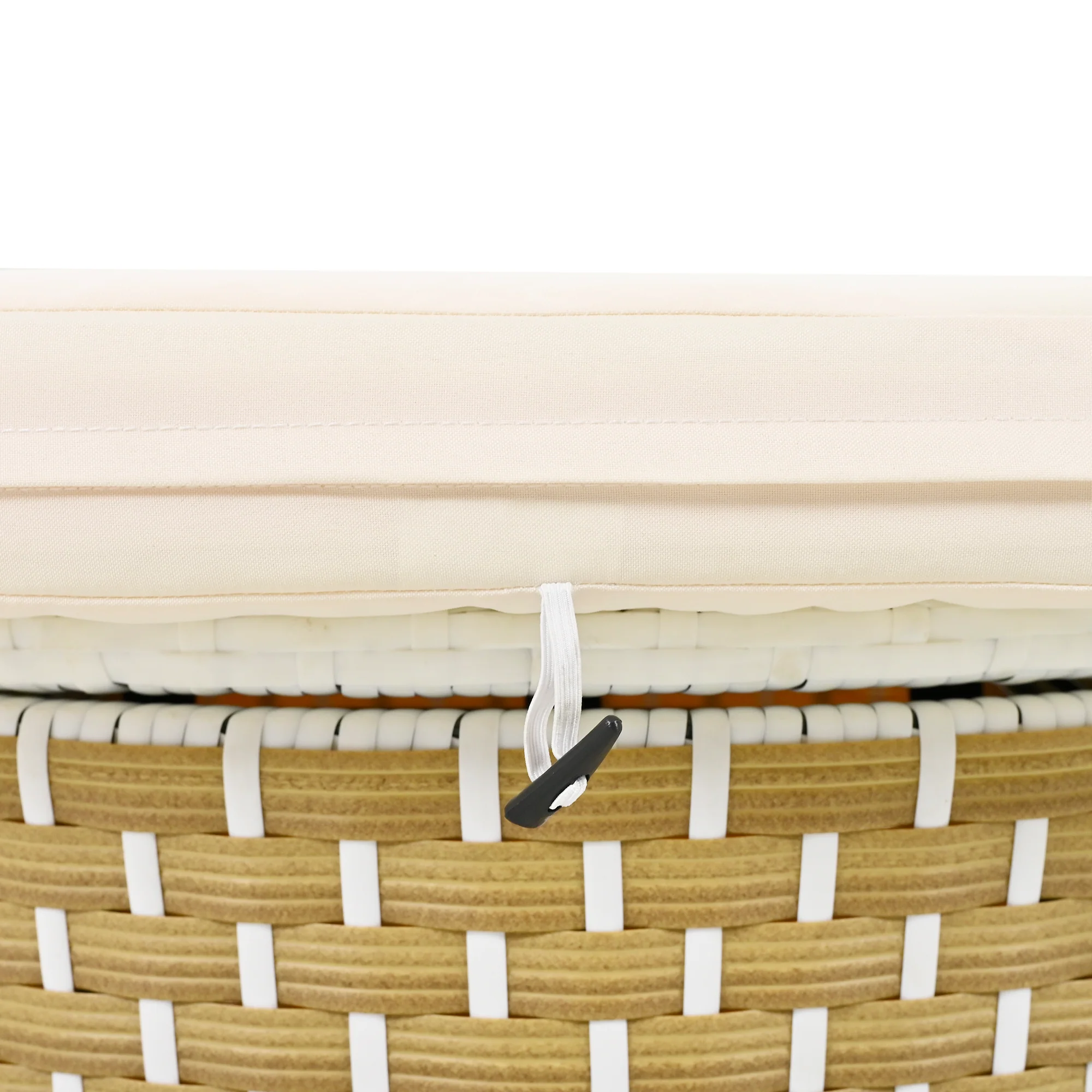 Walker Edison | Outdoor Round Modular Sunbed Sofa Set