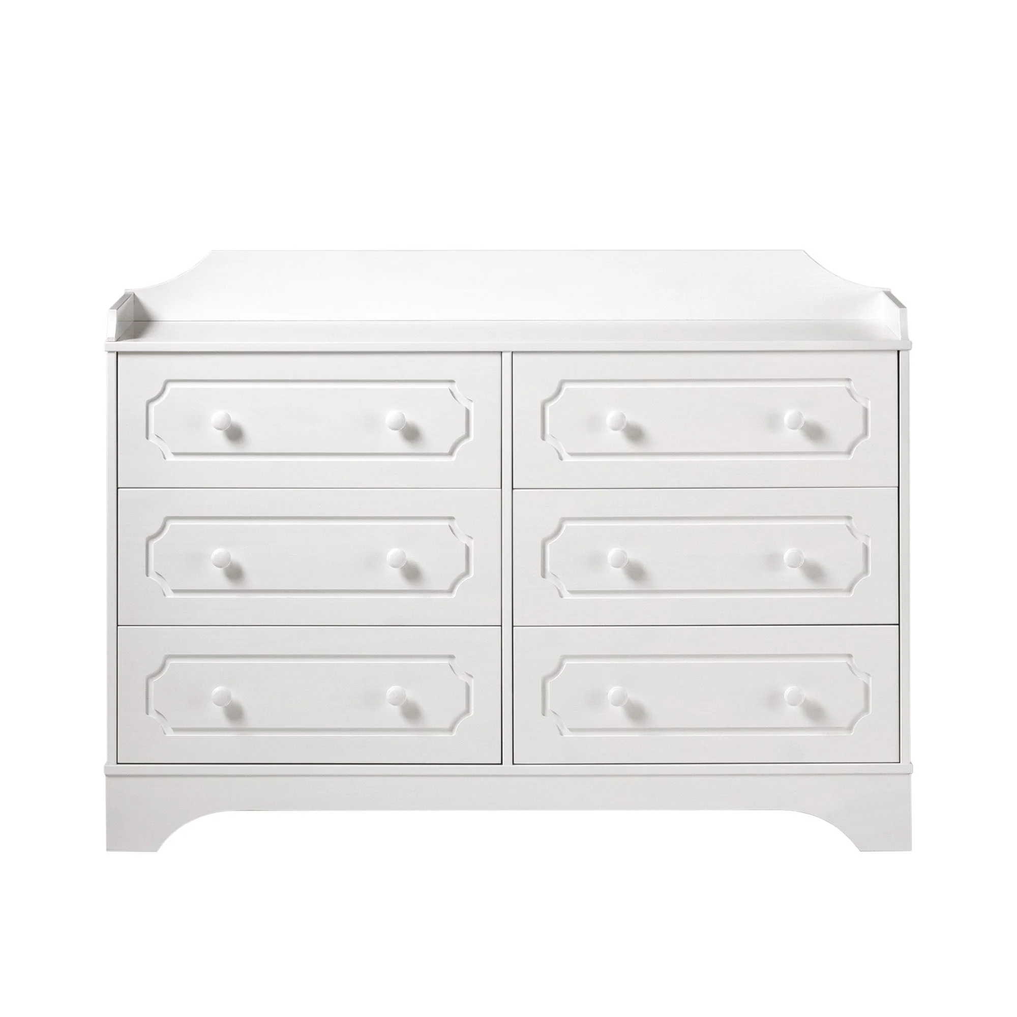Daphne Solid Wood Dresser with Gallery