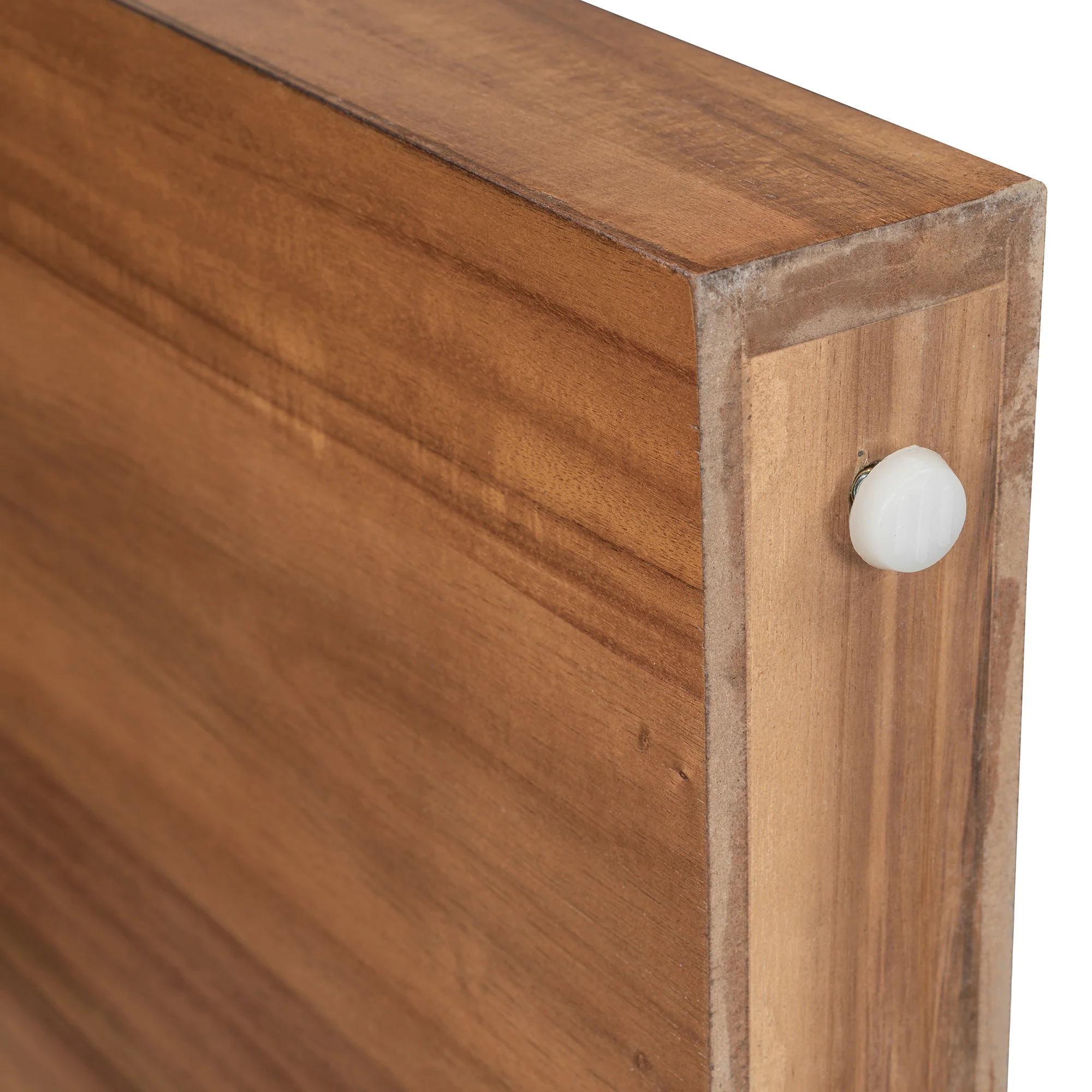 Walker Edison | Entryway Fluted Curve Design Console/Desk Table with Drawers