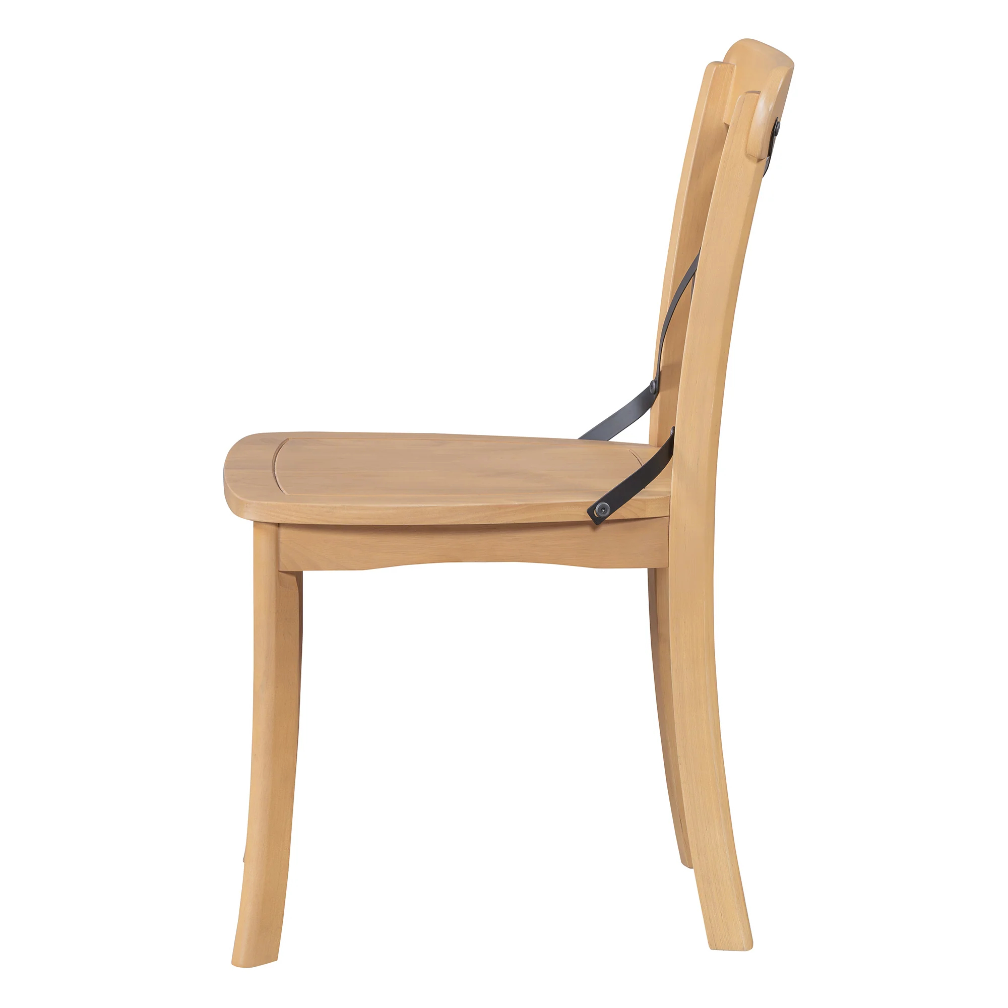 Walker Edison | Retro Simple 5-piece Dining Set with 4 Chairs