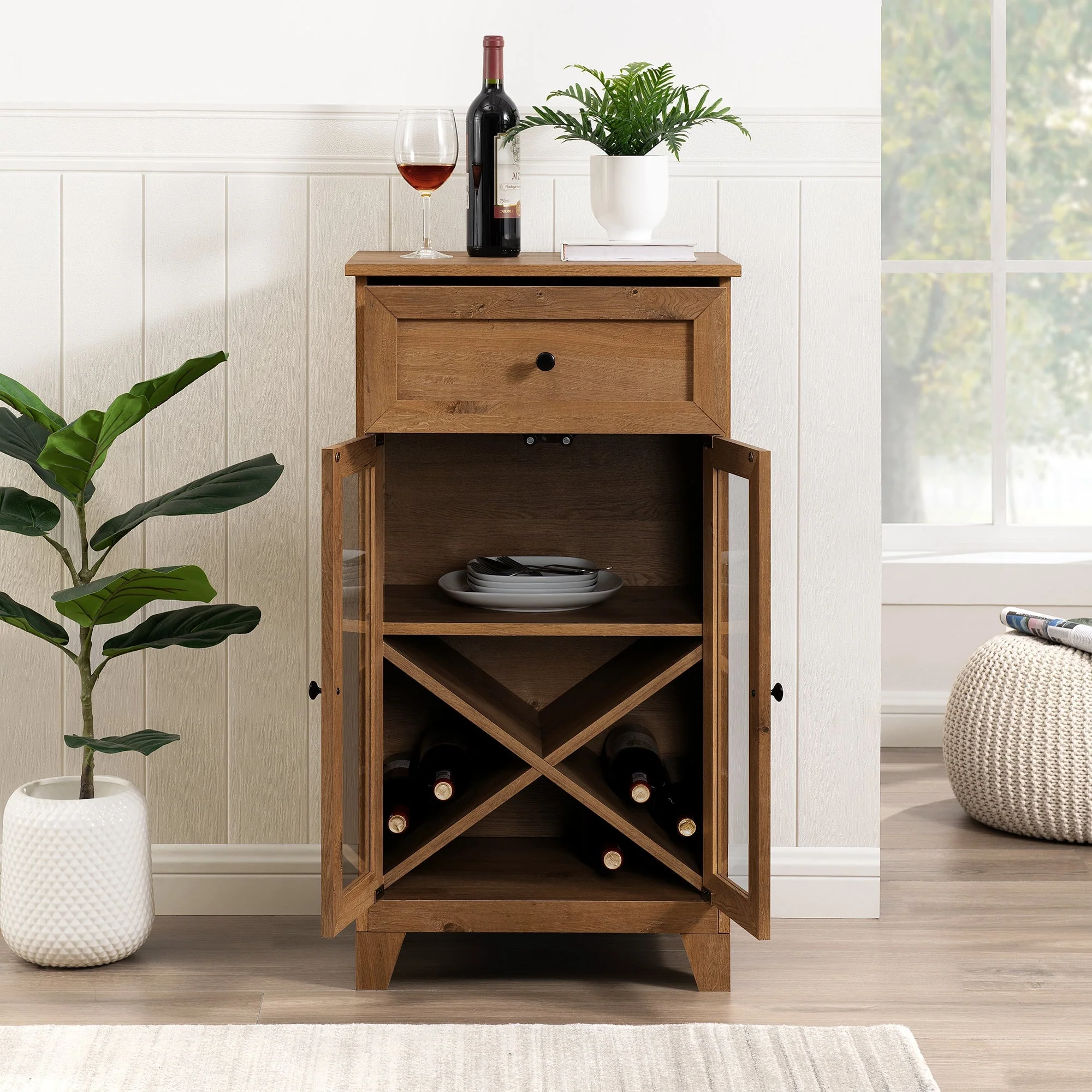 20 One-Drawer Two-Door Bar Storage