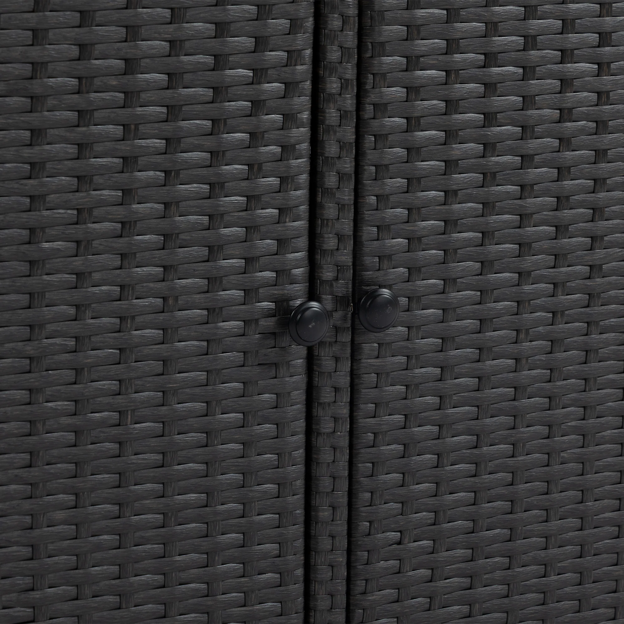 Walker Edison | Outdoor Wicker Bar Cart