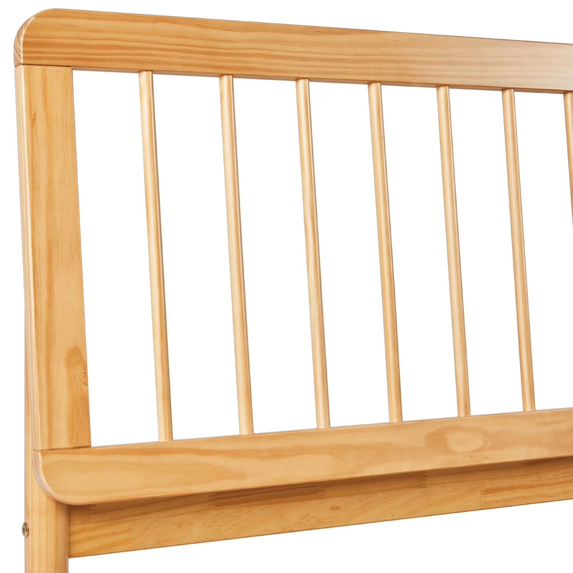 Cama Mid-Century Modern Solid Wood Spindle Bedframe