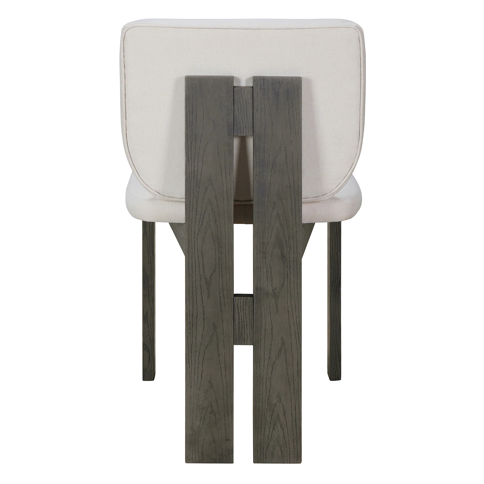 Walker Edison | 60' Wood 7-Piece Retro Dining Table Set for 6 with Upholstered Chairs