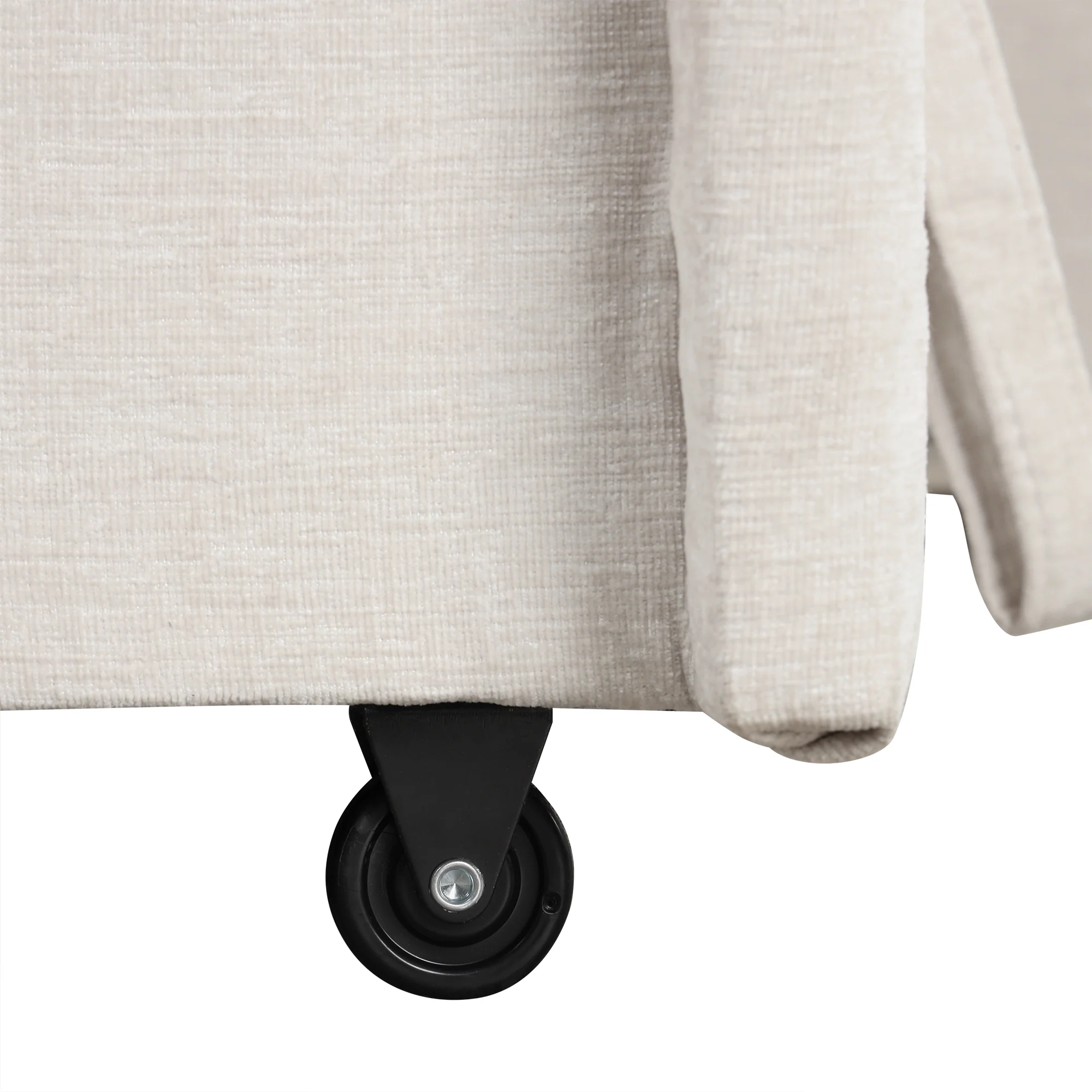 Walker Edison | L-Shaped Modular Sectional Sofa with Storage and USB Ports