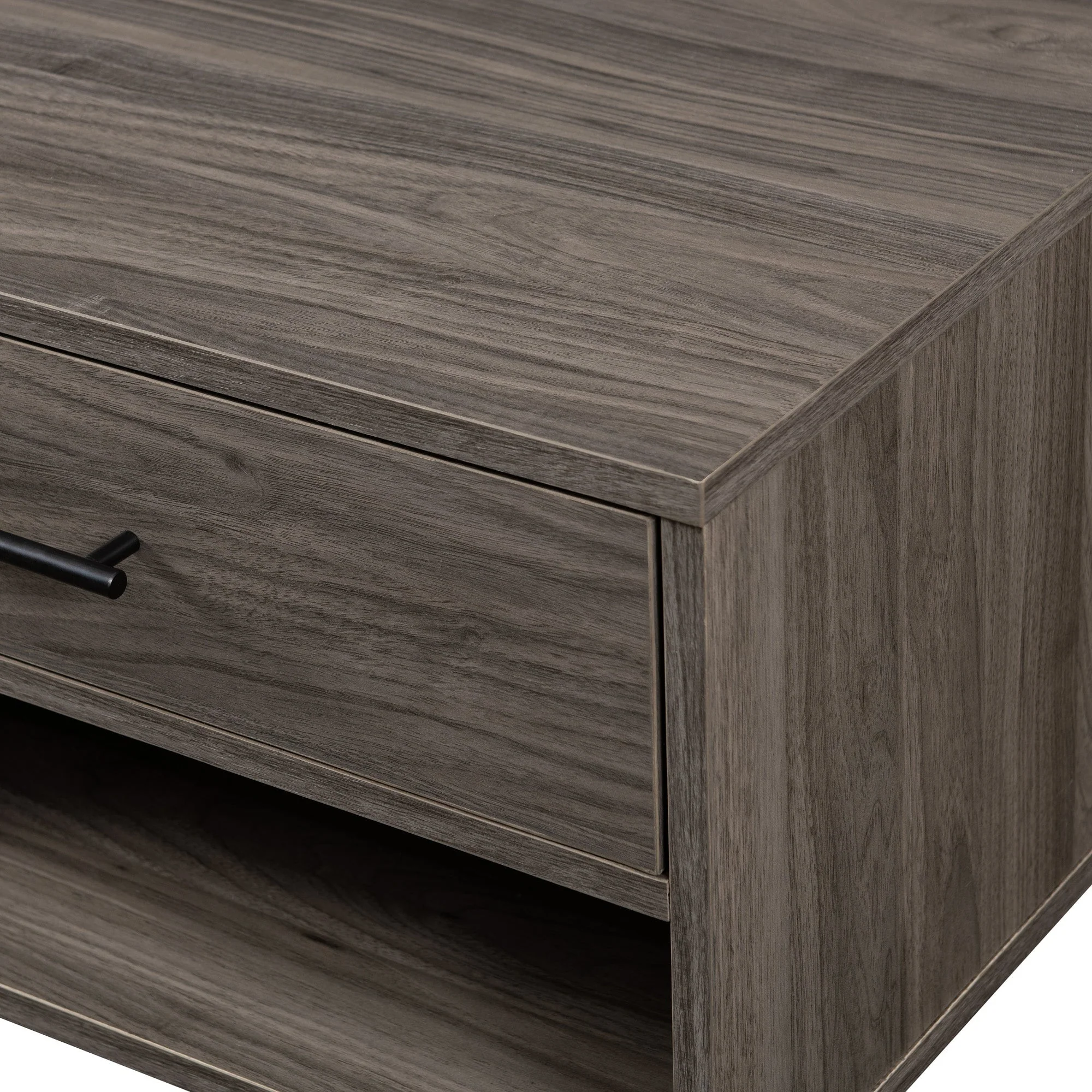 Croft 42 2-Drawer Coffee Table with Hairpin Legs