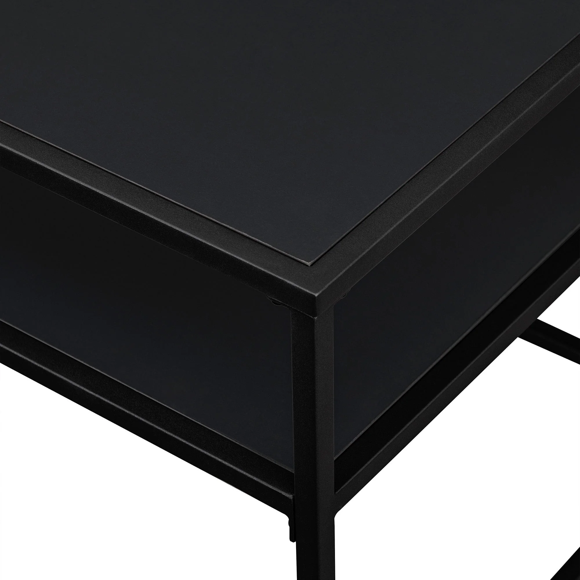Maya 40 Contemporary Metal Coffee Table