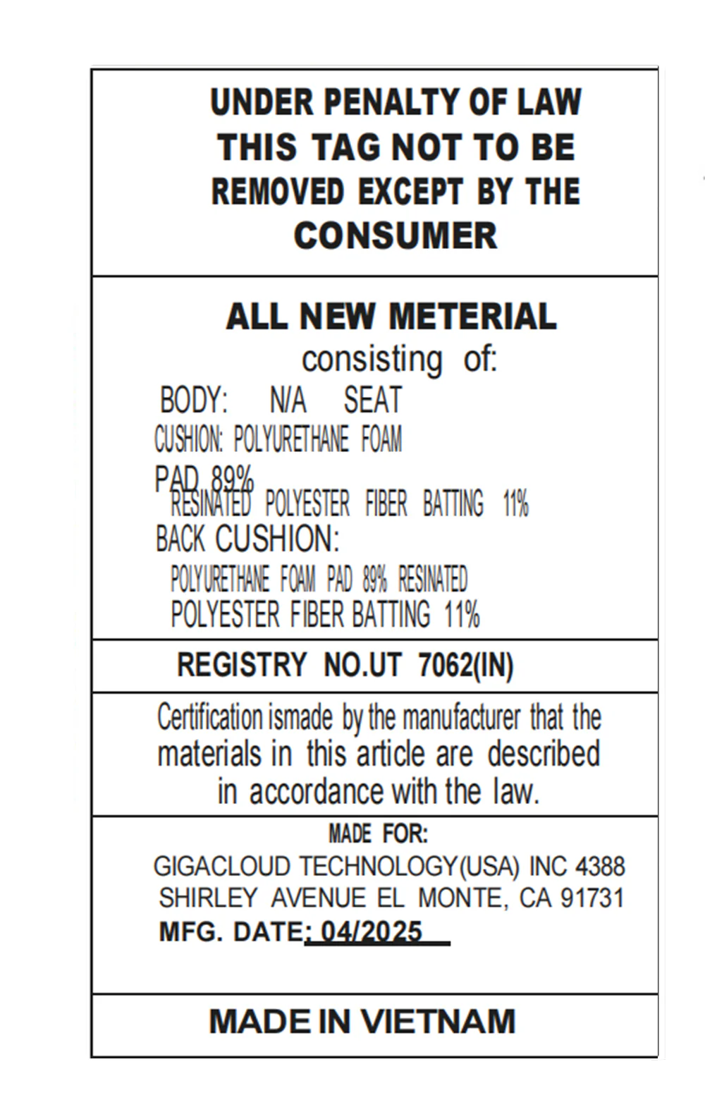 Walker Edison | Contemporary Boucle Queen Bedframe with Solid Round Legs