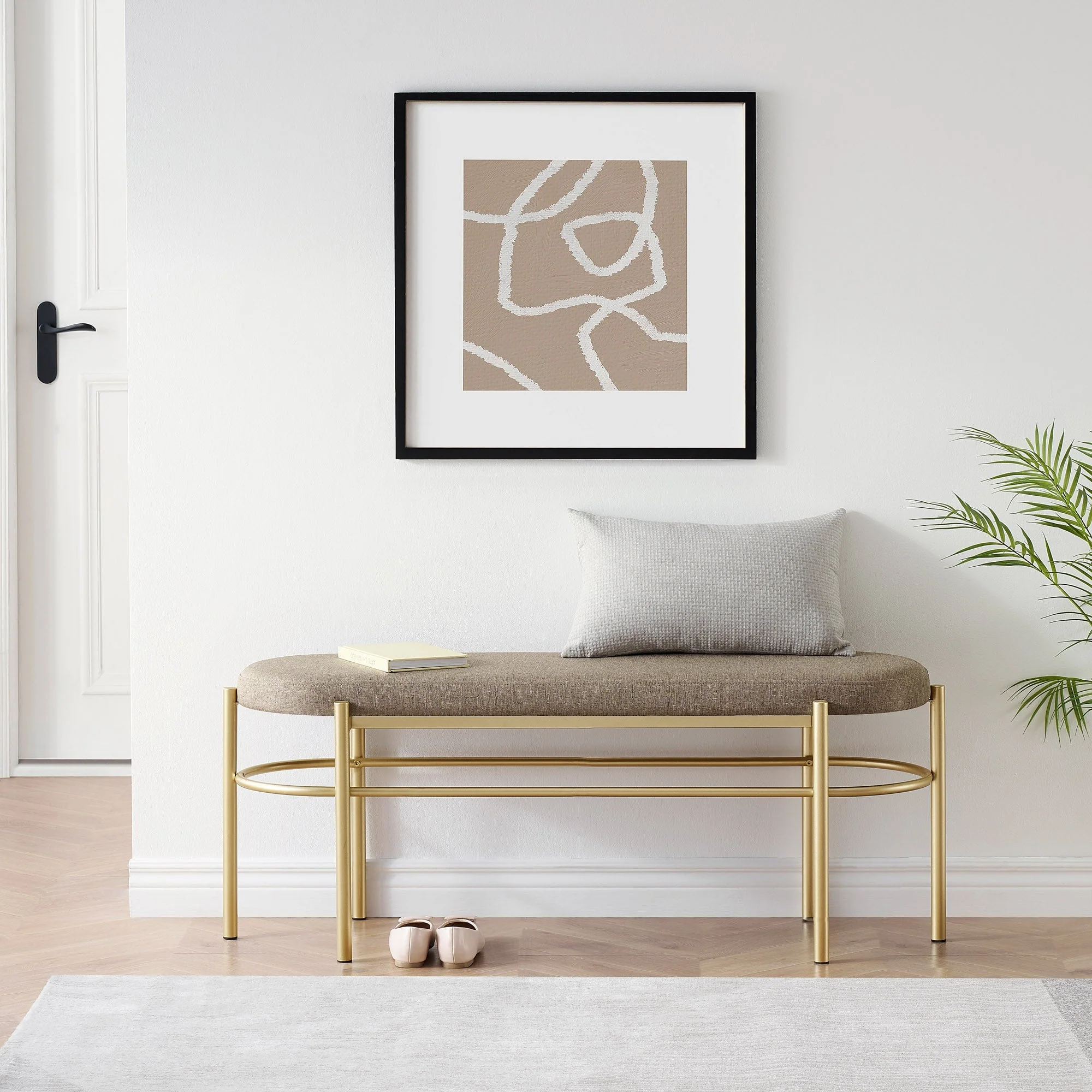 Elizabeth 48 Glam Bench with Cushion