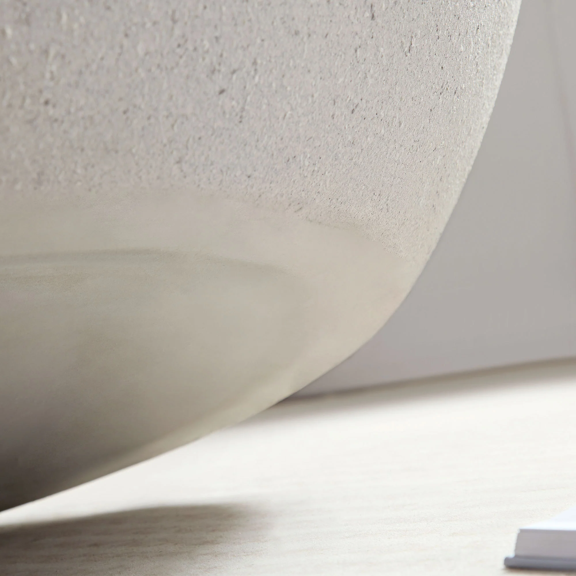 Walker Edison | Modern Minimalist Oval Coffee Table with Sleek Design