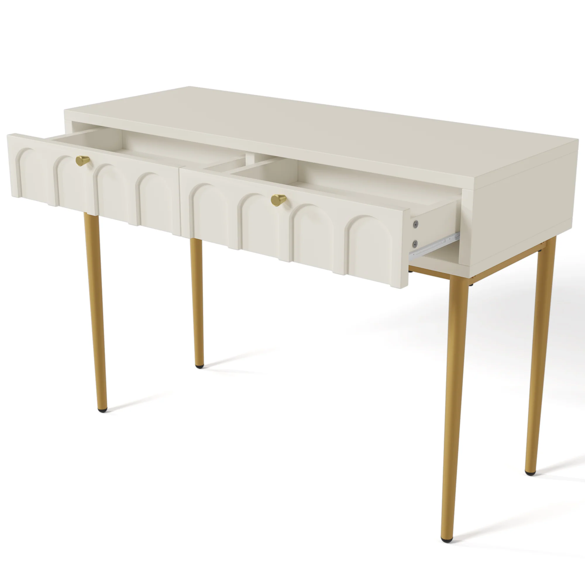 Walker Edison | Contemporary Modern Makeup Vanity Desk