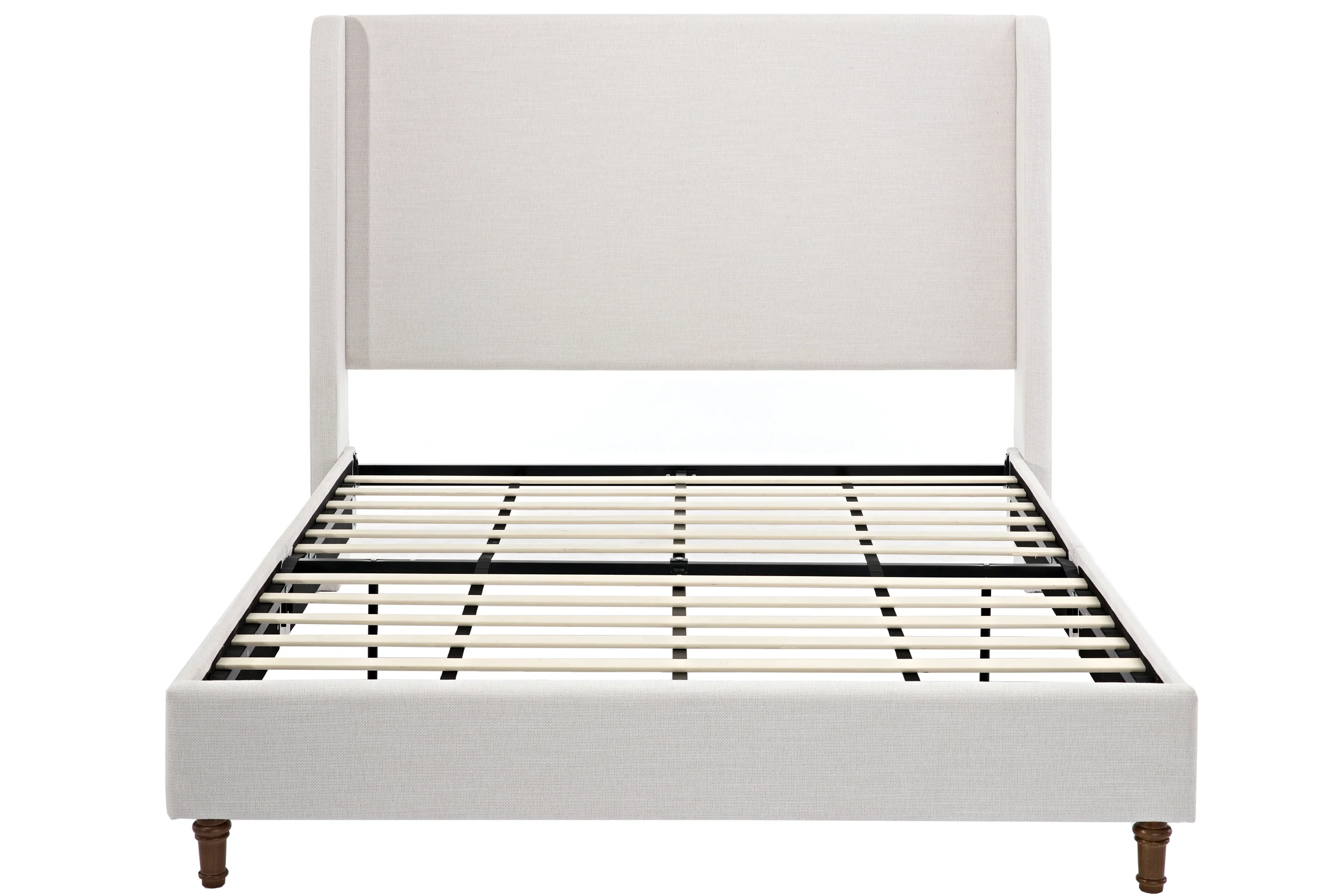 Walker Edison | Harper Tall 54 Headboard Upholstered Queen Bed