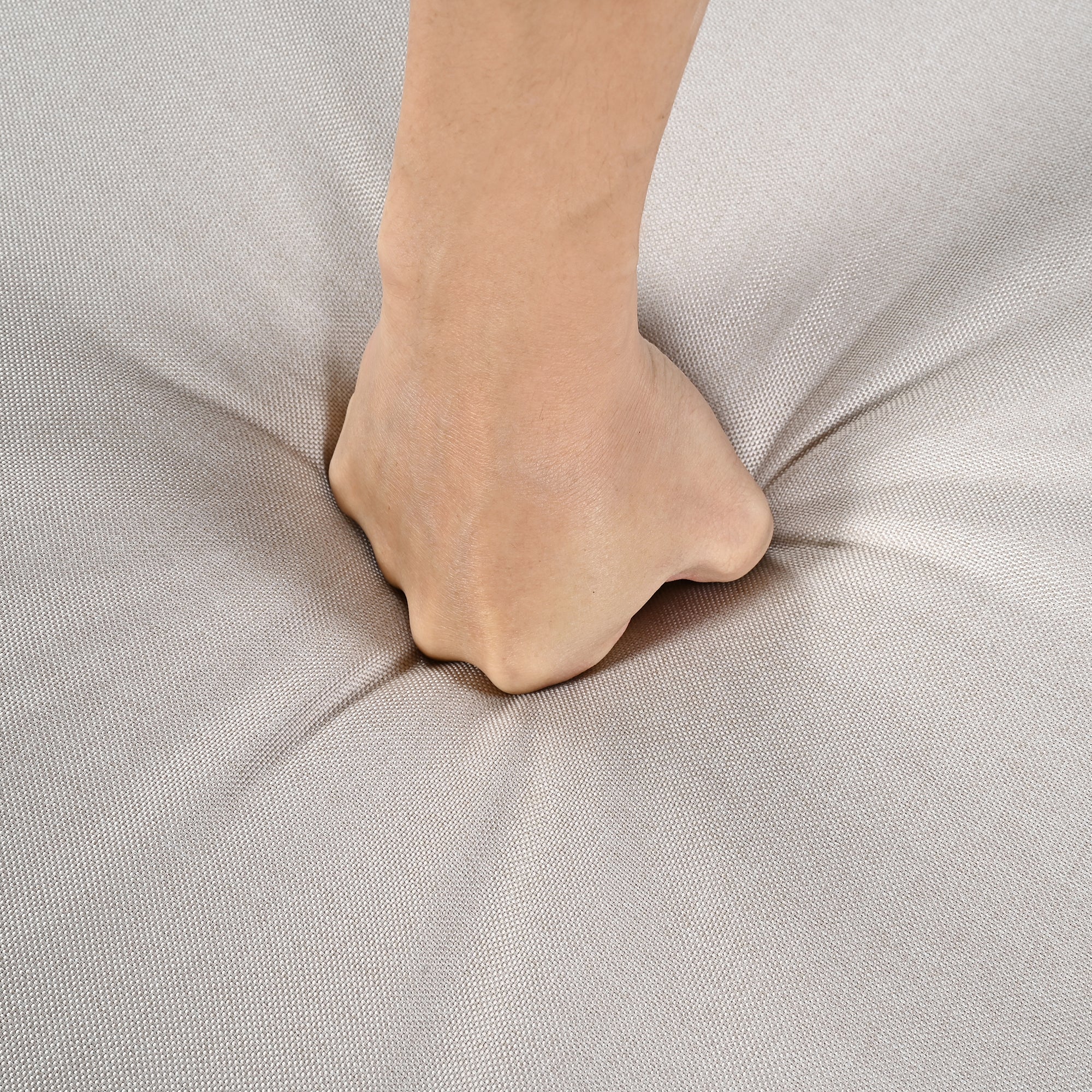 Walker Edison | 4 Pieces Outdoor Patio Sofa Sectional Set with Coffee and Side Tables