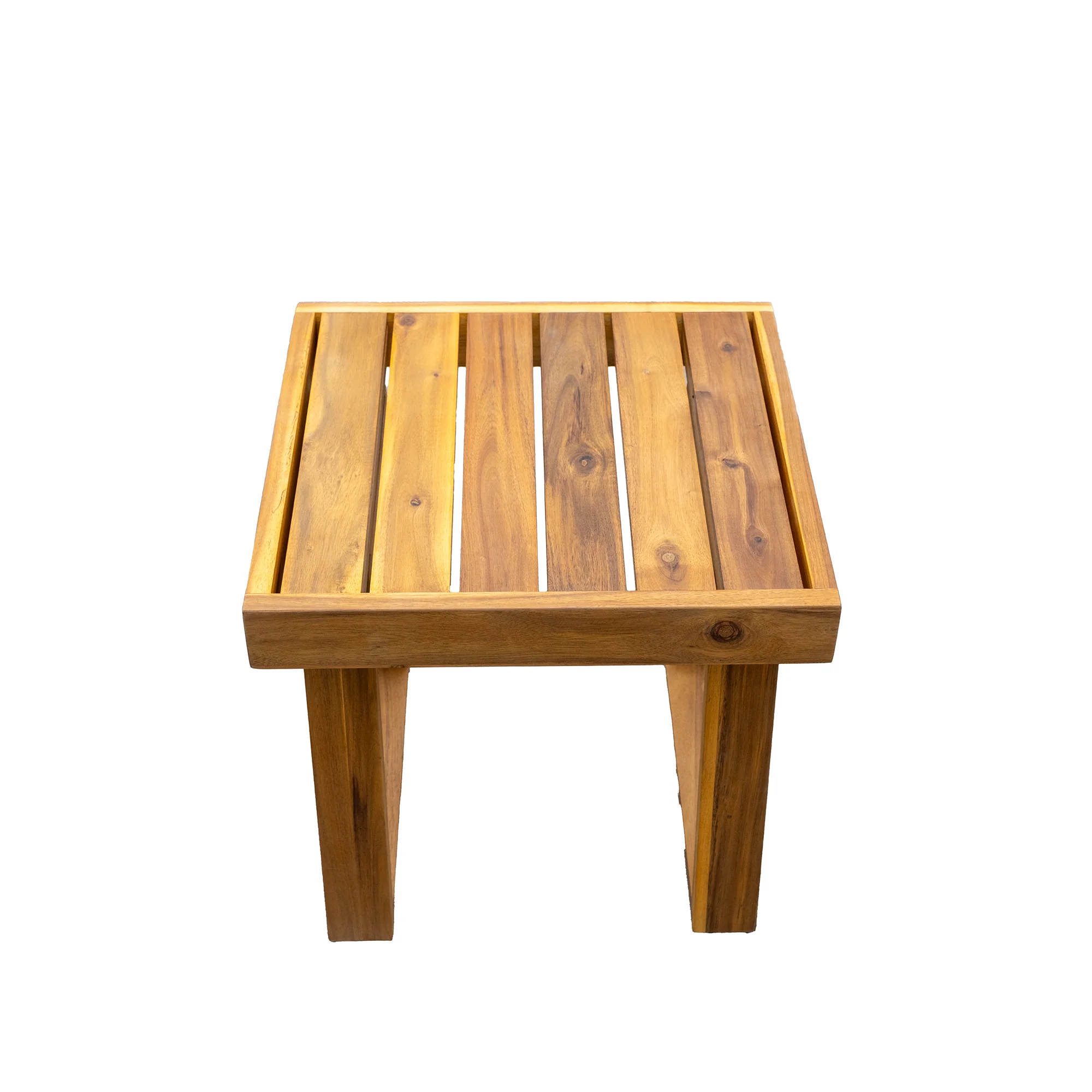 Walker Edison | 3-Piece Acacia Wood Outdoor Lounge Set