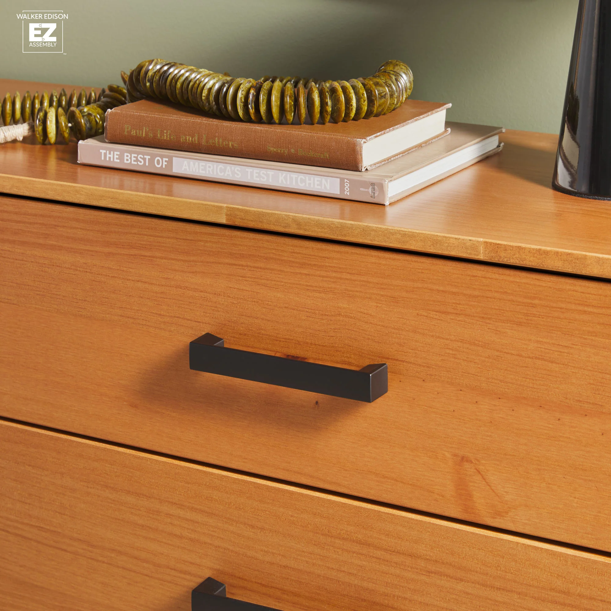 Declan 6-Drawer Solid Wood Dresser with Handles