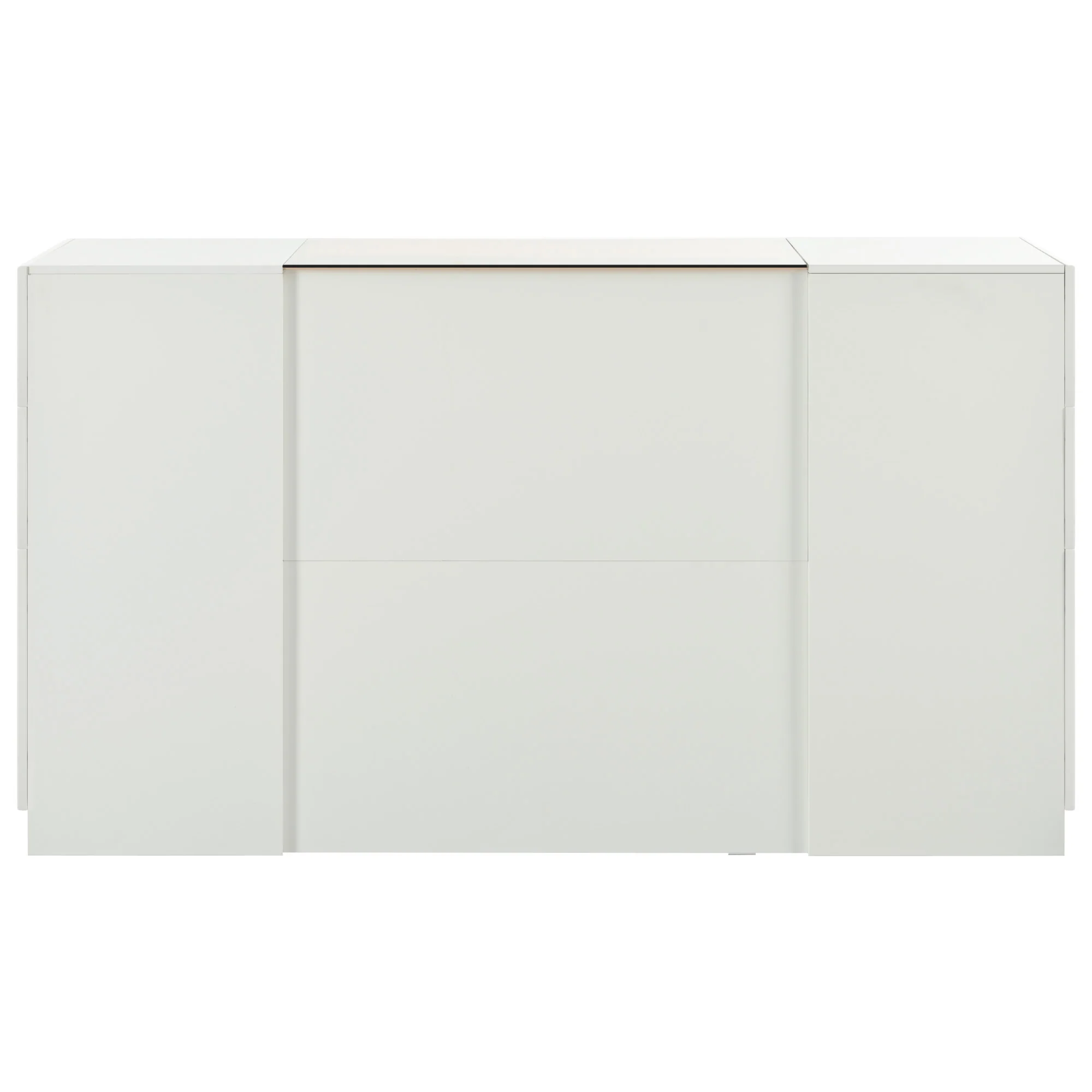 Walker Edison | Modern Multi-Functional Island Vanity Dresser and Storage Cabinet