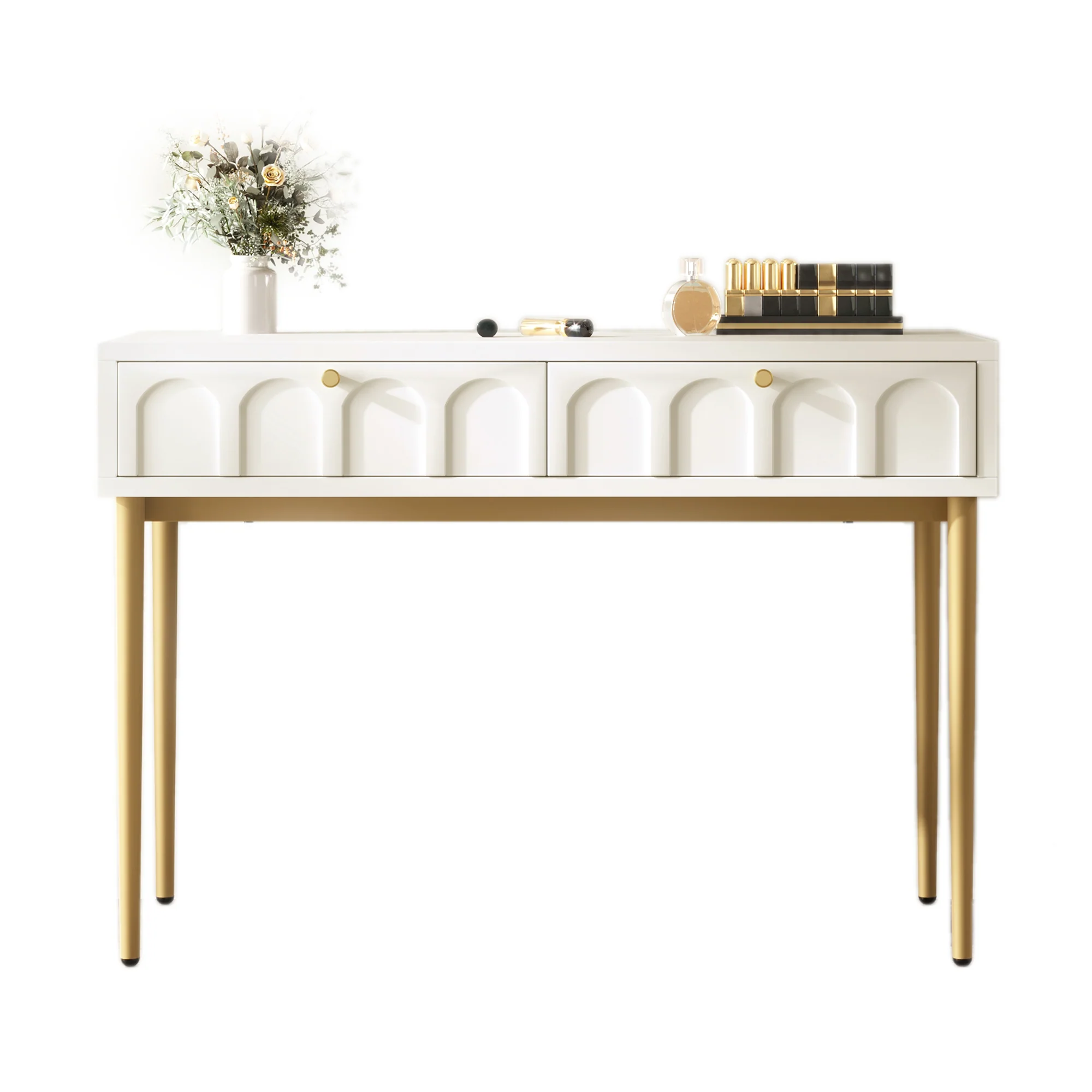 Walker Edison | Contemporary Modern Makeup Vanity Desk